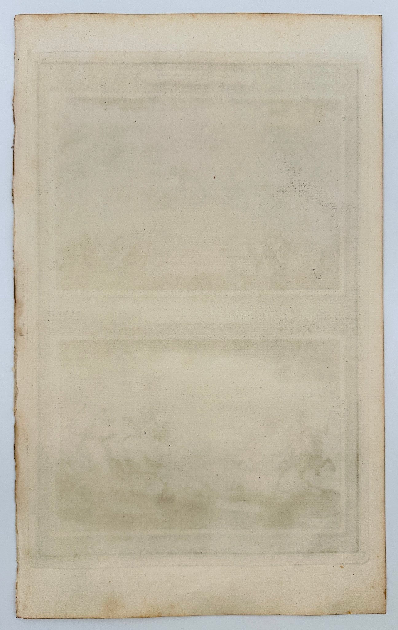 Antique Print - Mortier - The Lamb Opens the Book and Opening of 4 Seals F5