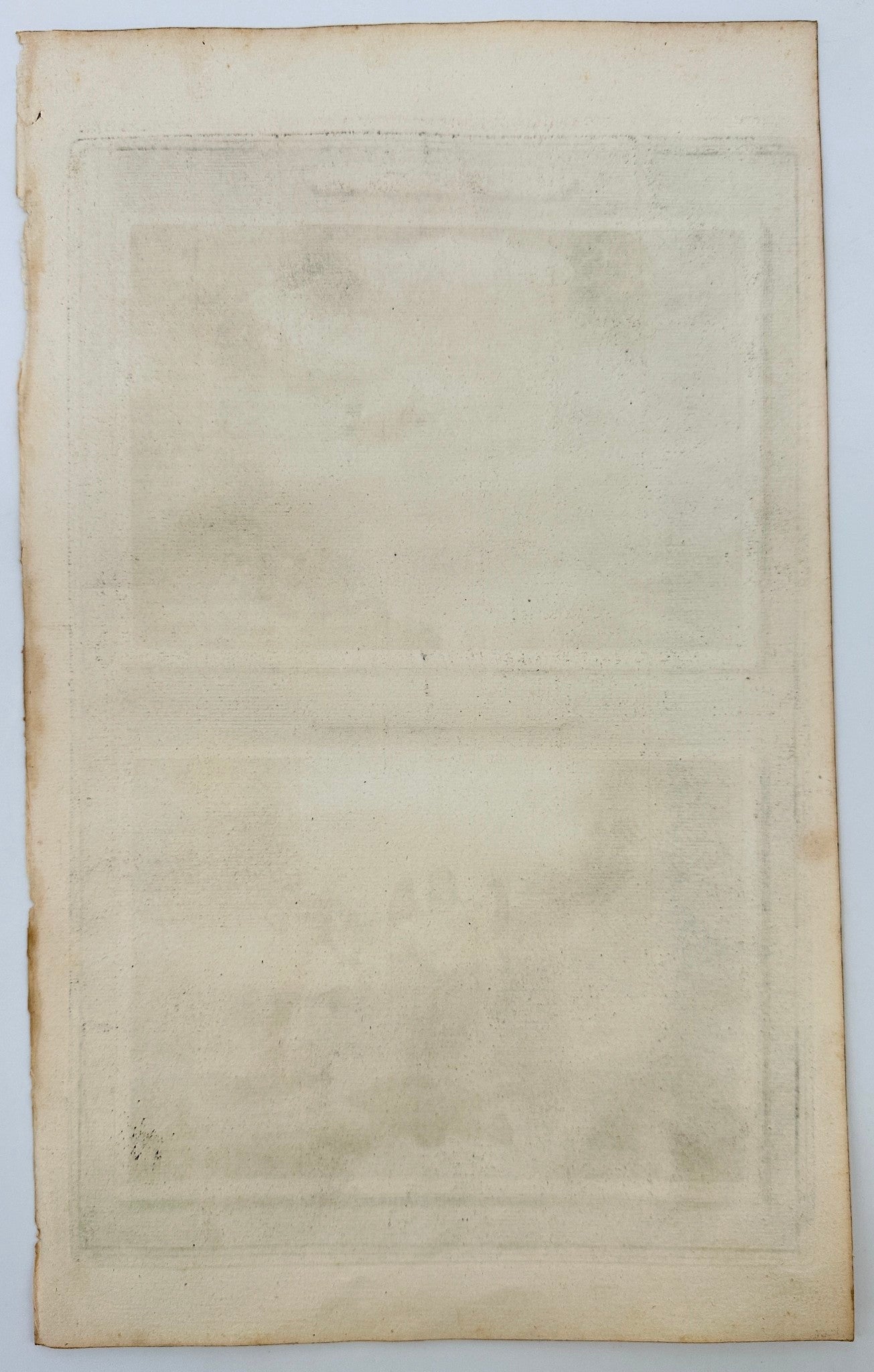 Antique Print, - Mortier - God Throws Down an Angel & John Sees an Angel F5