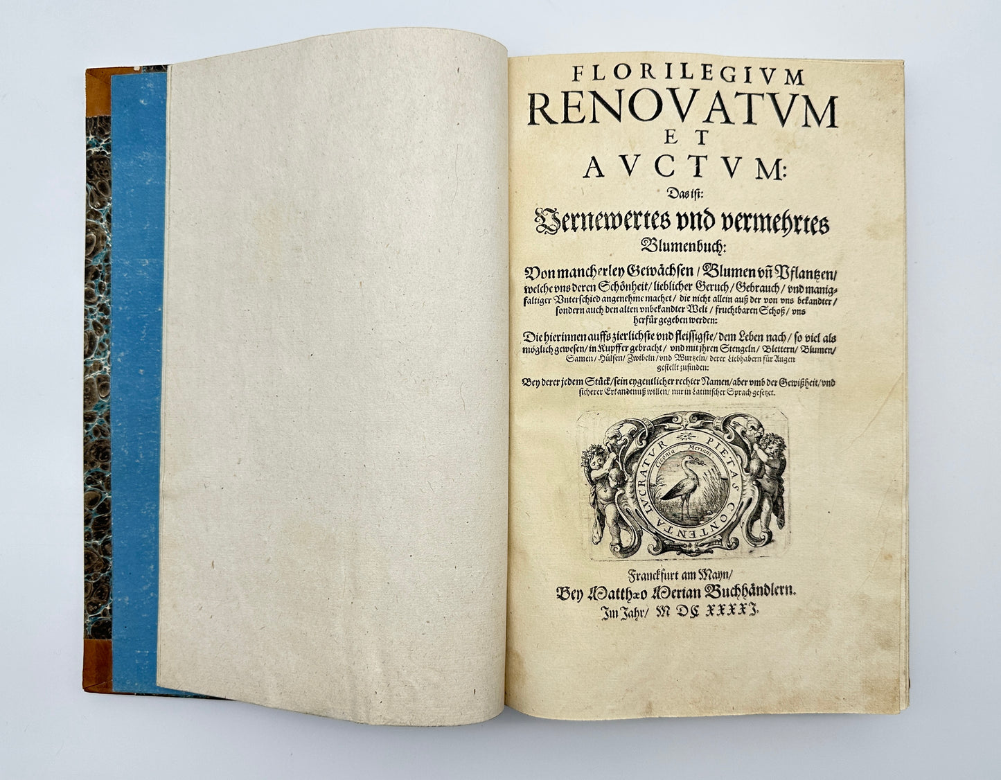 Johann Theodor de Bry and Matteus Merian - Florilegium renovatum et auctum: Das ist Vernewertes und vermehrtes Blumenbuch