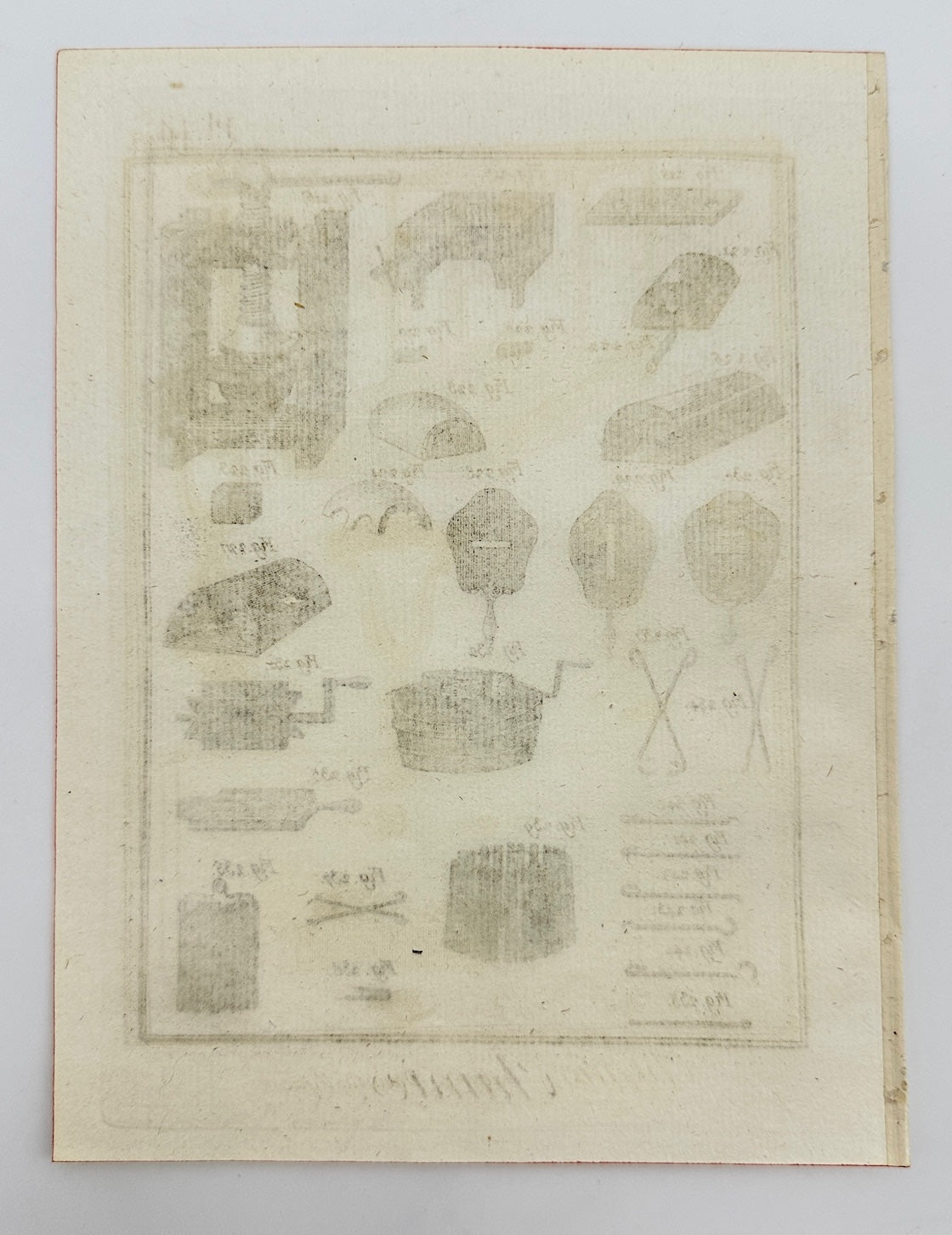 Antique Print - Jacques Renaud Bernard - Chemistry Plate - C2