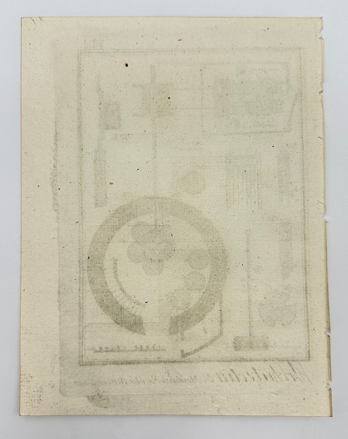 Antique Engraving - Jacques Renaud Bernard - Mill for Sawing Stone Slabs - C2