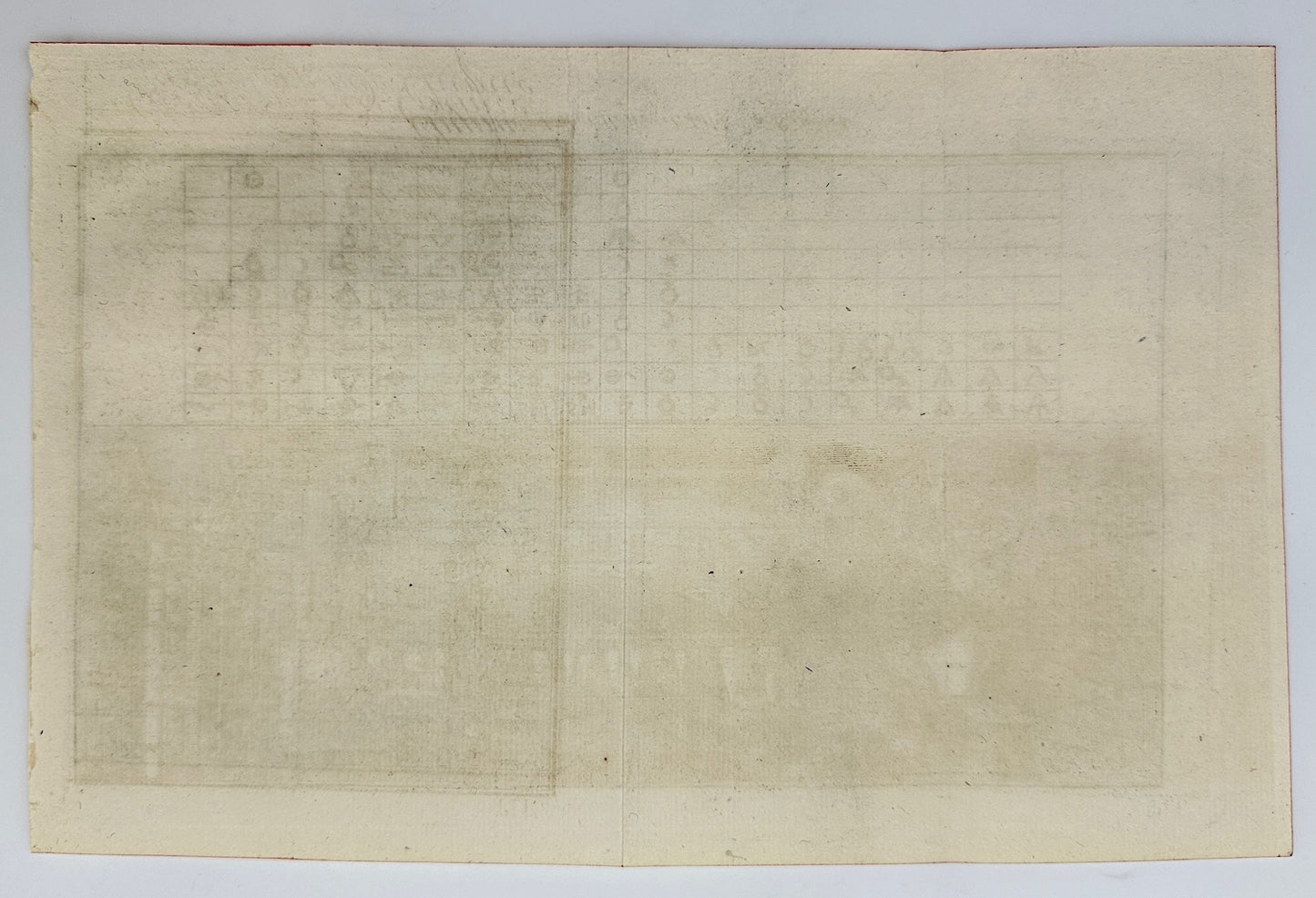 Antique Engraving - Bernard - Chemical, Laboratory, and Report Table - C2