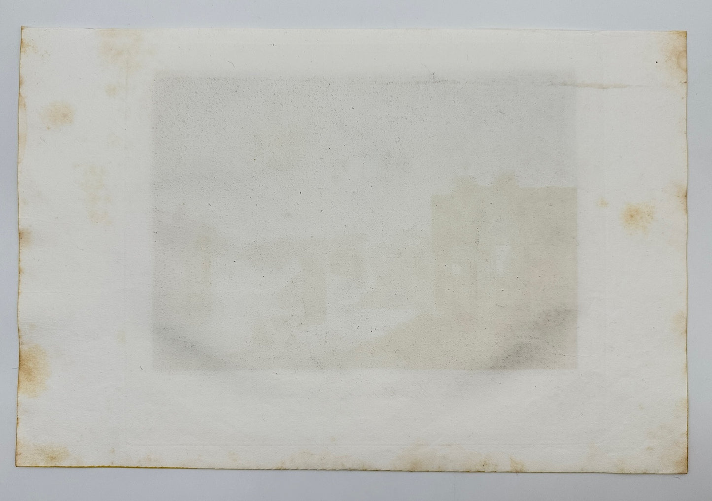 Original Antique Print - Paul Fumagalli - One of the Baths in Pompeii - F3