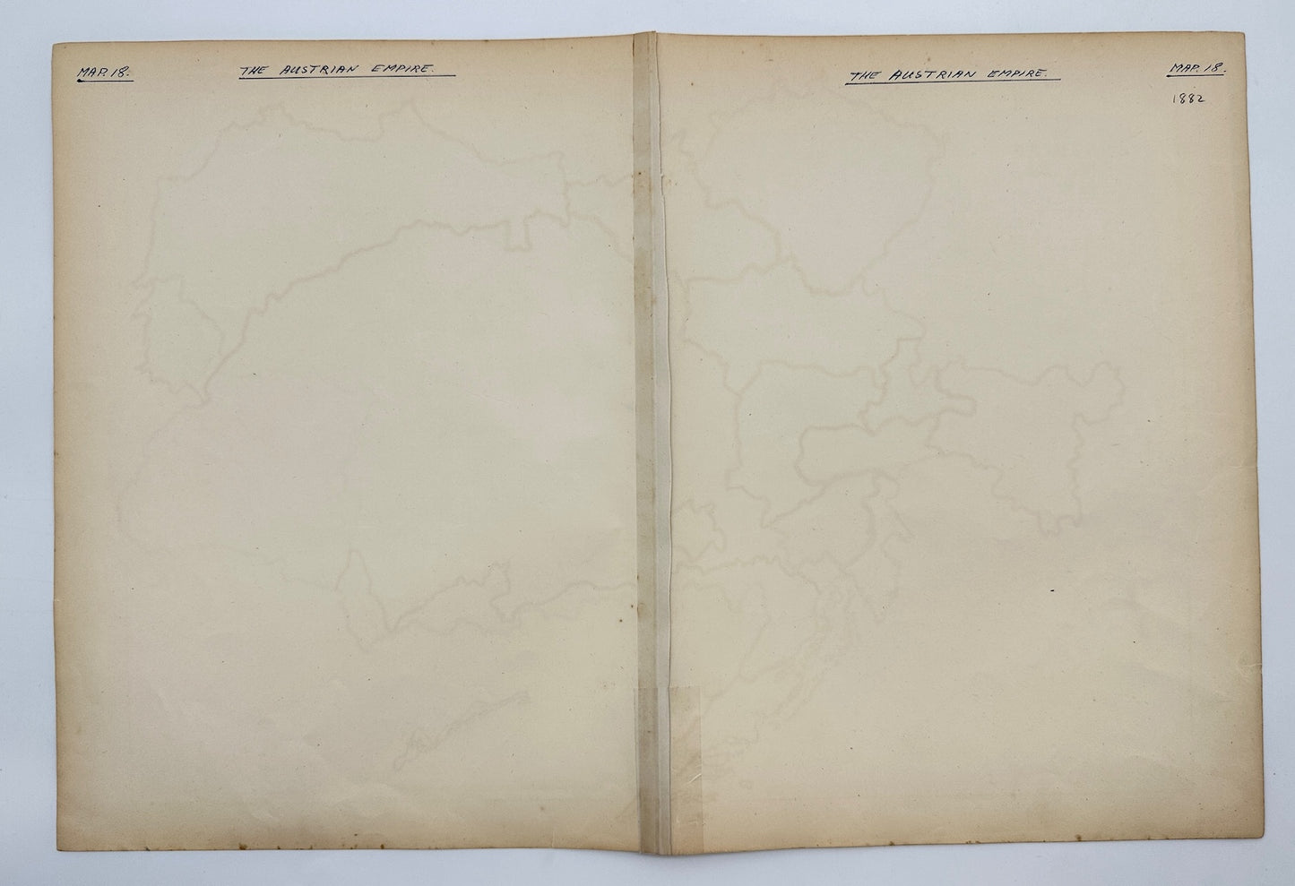 Antique Map - Walter Graham Blackie - The Austrian Empire - Blackie & Son’s - G3