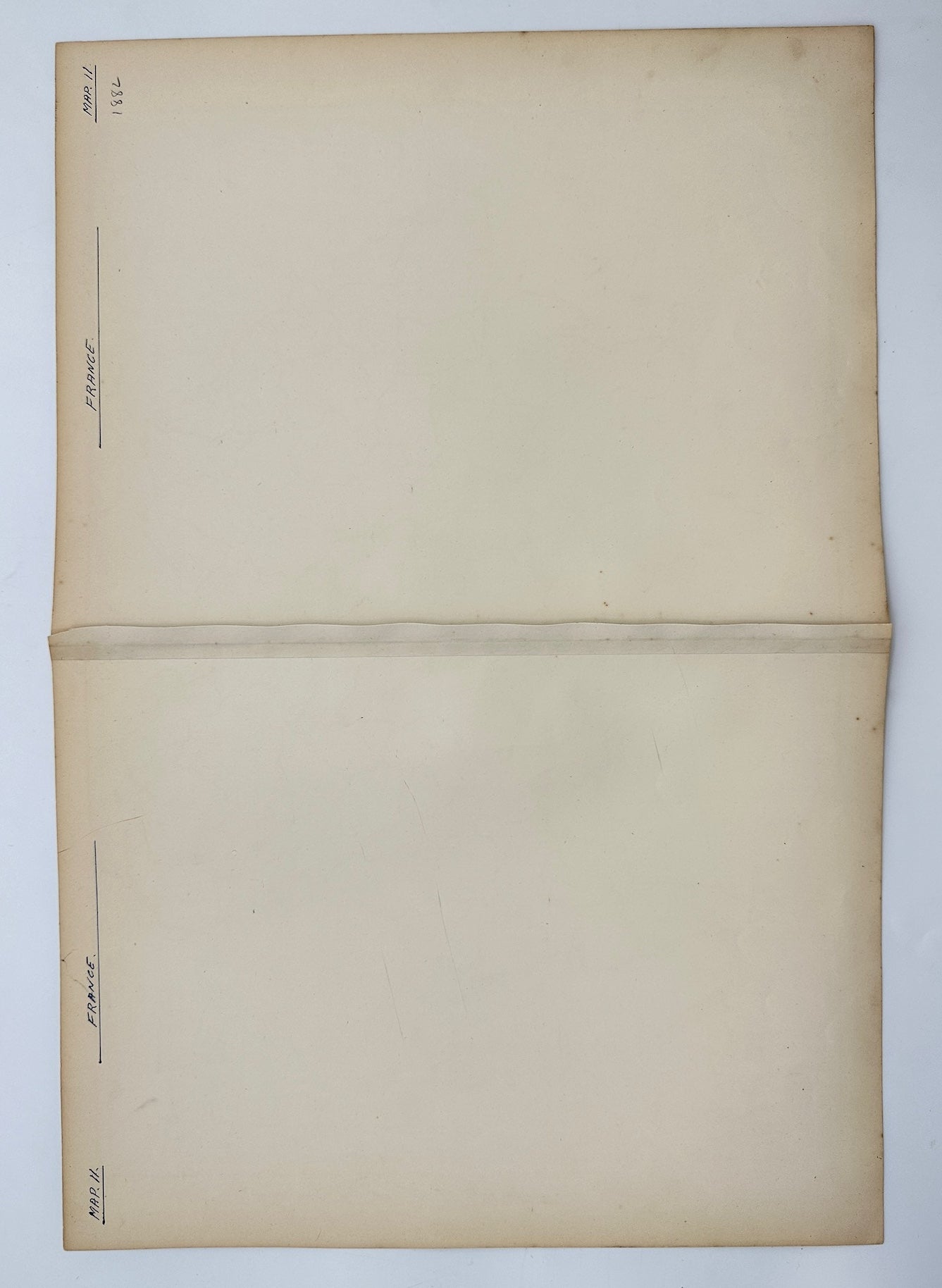 Original Antique Map - Walter Graham Blackie - France - Blackie & Son’s - G3