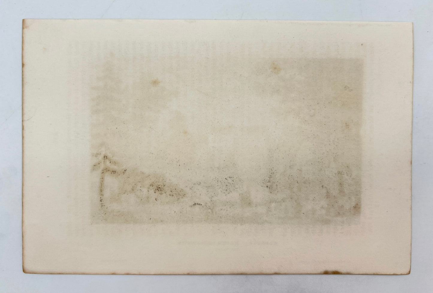 Original Antique Engraving - Karl Reiss - Reinhardsbrunn Castle - German - E5