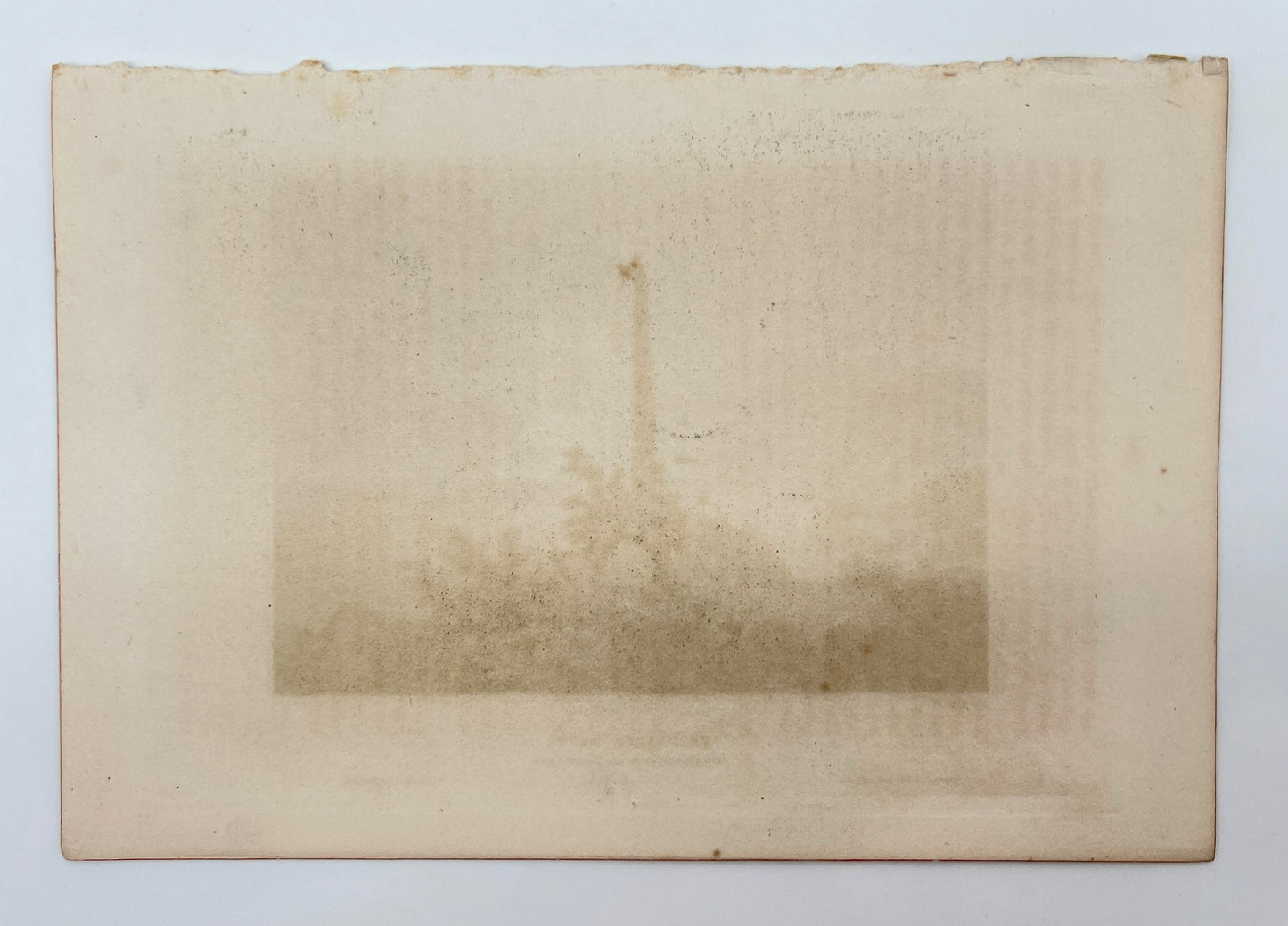 Original Antique Engraving - Karl Reiss - Frithiof's Bauta - Italy - E5