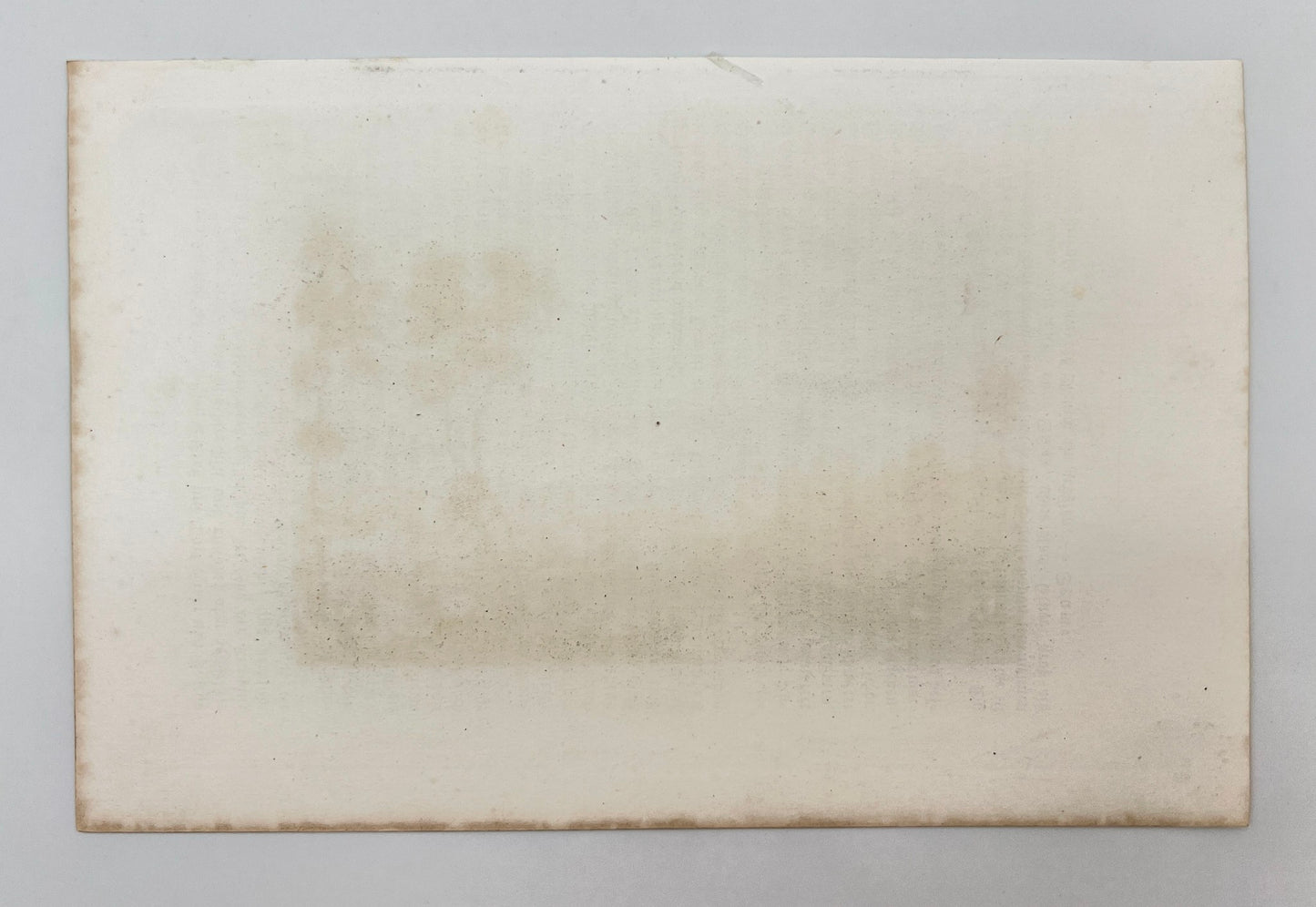 Original Antique Engraving - Karl Reiss - View of Teplice - Töplitz - E5