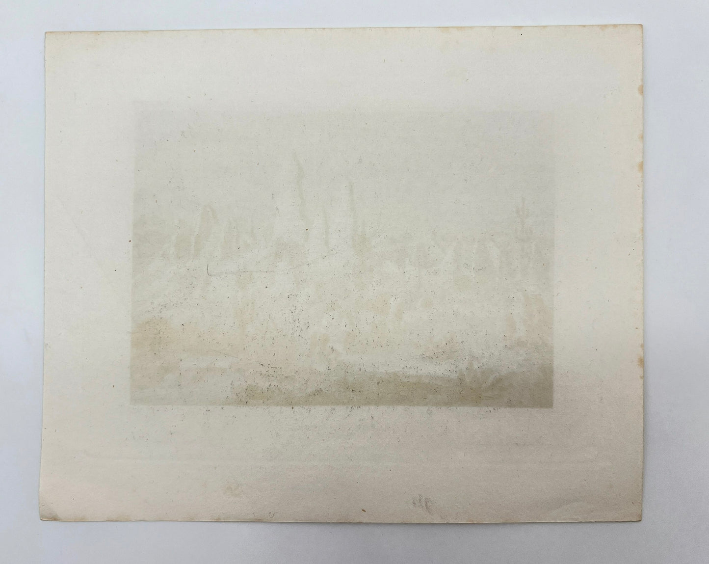 Original Antique Engraving - Karl Reiss - Grander Houses in Mexico - E5