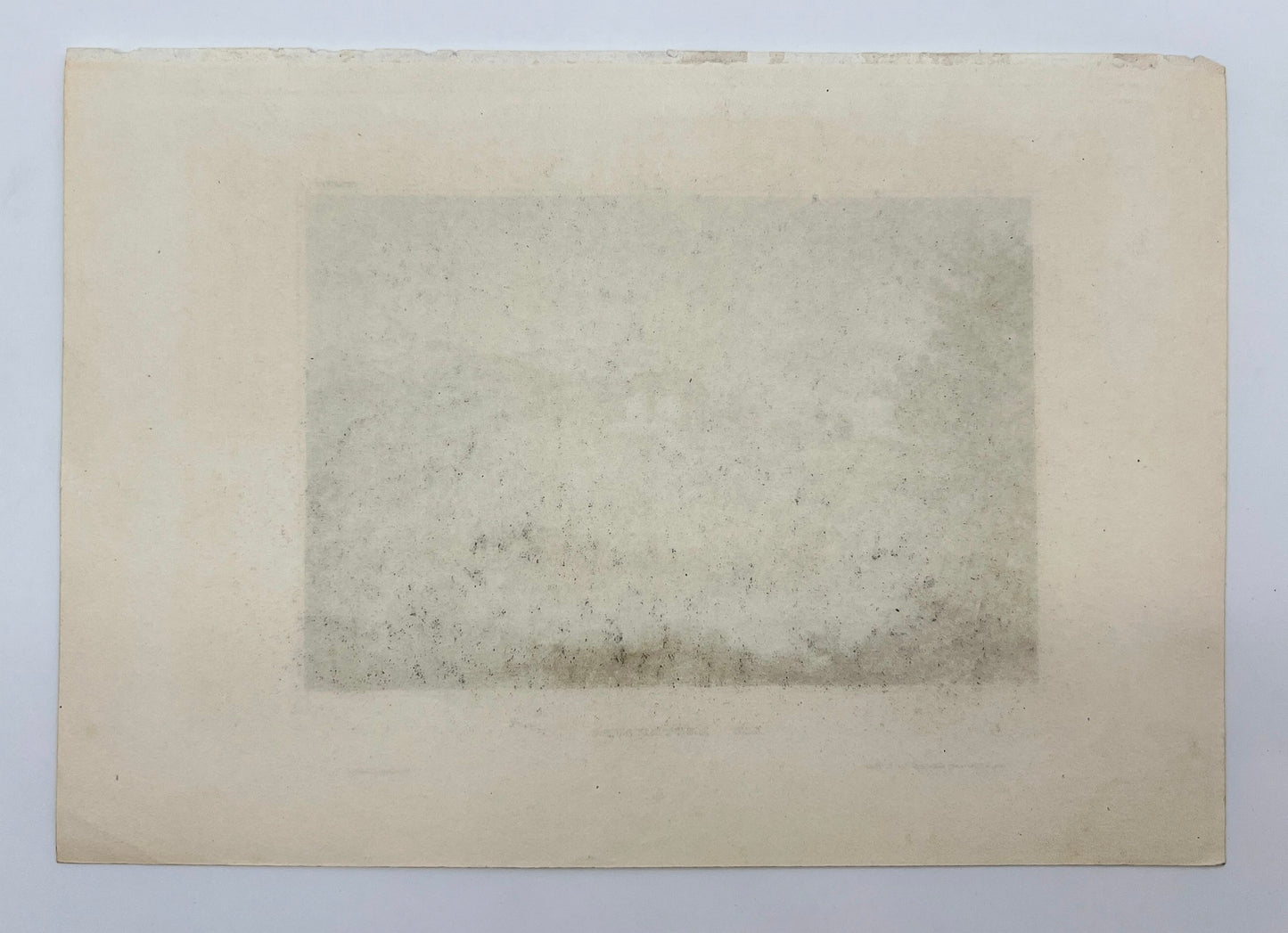 Original Antique Engraving - Karl Reiss - The Bettenburg - Germany - E5