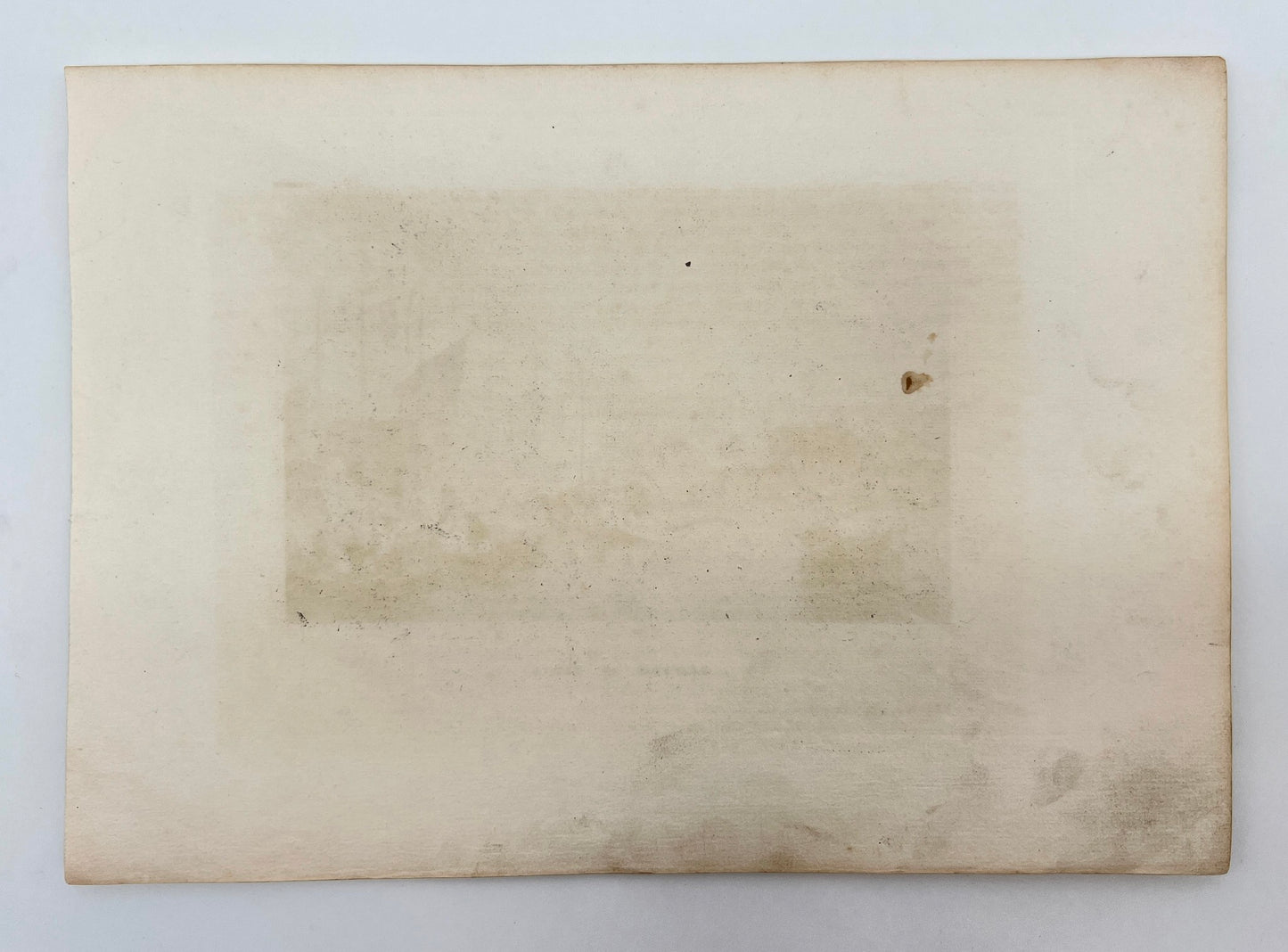 Original Antique Engraving - Karl Reiss - General Form Canton in China - E5