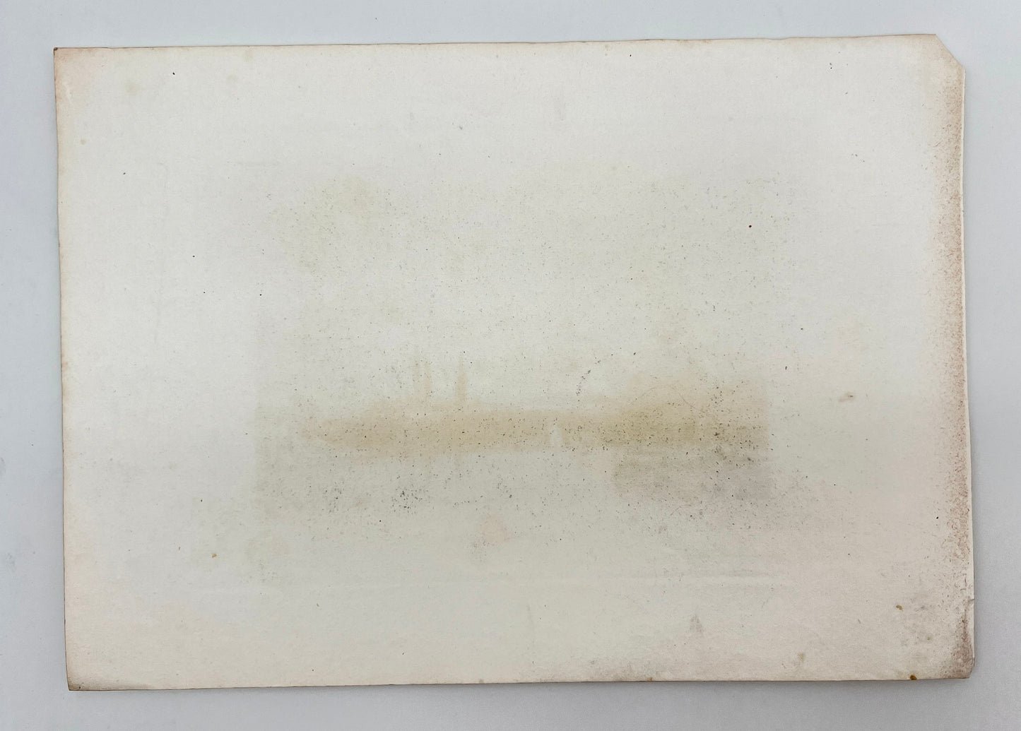 Original Antique Engraving - Karl Reiss - View of The Hipathius Monastery - E5