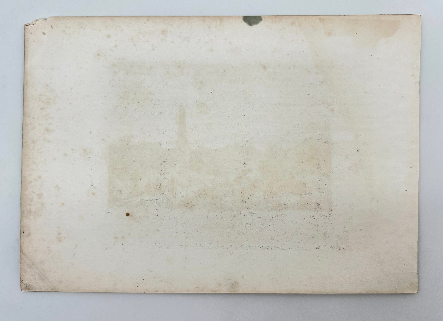 Original Antique Print - Karl Reiss - View of Heliopolis - Egypt - E5