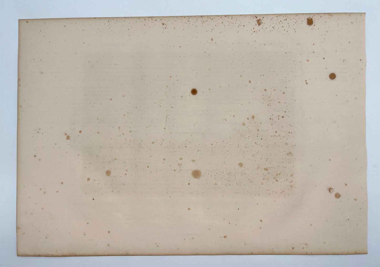 Original Antique Engraving - Ulrik Thersner - View of Adon in Sweden - E3