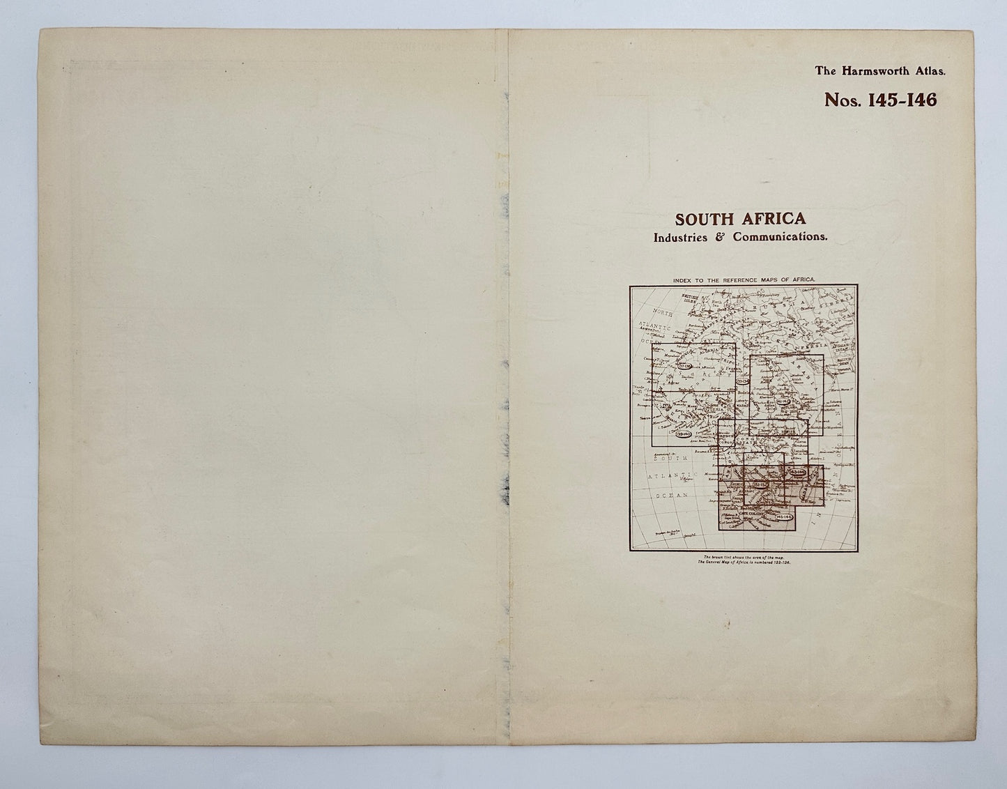 Original Antique Map - George Philip - South Africa - George Philip & Son - G3