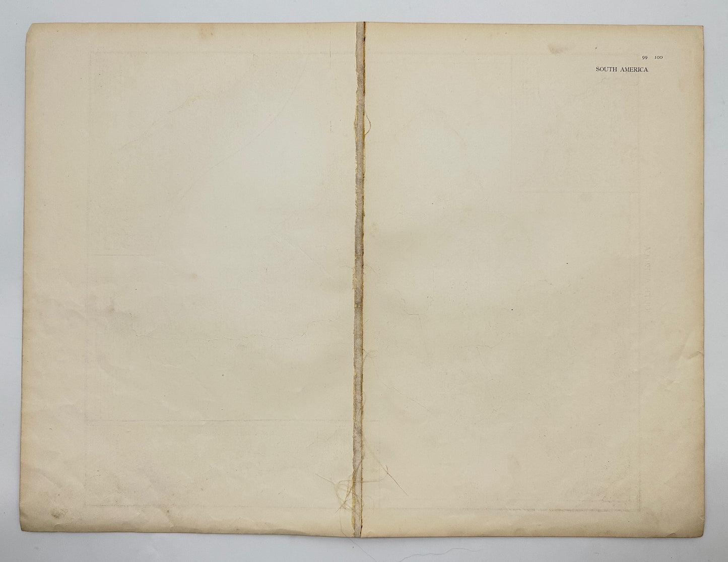 Antique Map - Richard Andree - South America - Brazil - Atlantic Ocean - G3