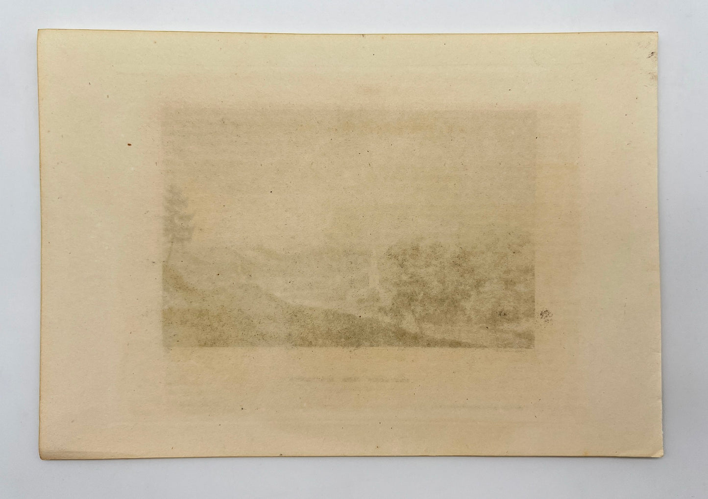 Antique Engraving - Karl Reiss - Gleichen and Muhlberg in Thiiringen - E5