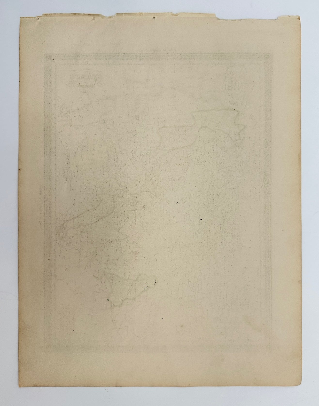 Original Antique Map - Felix Delamarche - Italy Ancient - Rome - Venice - G3