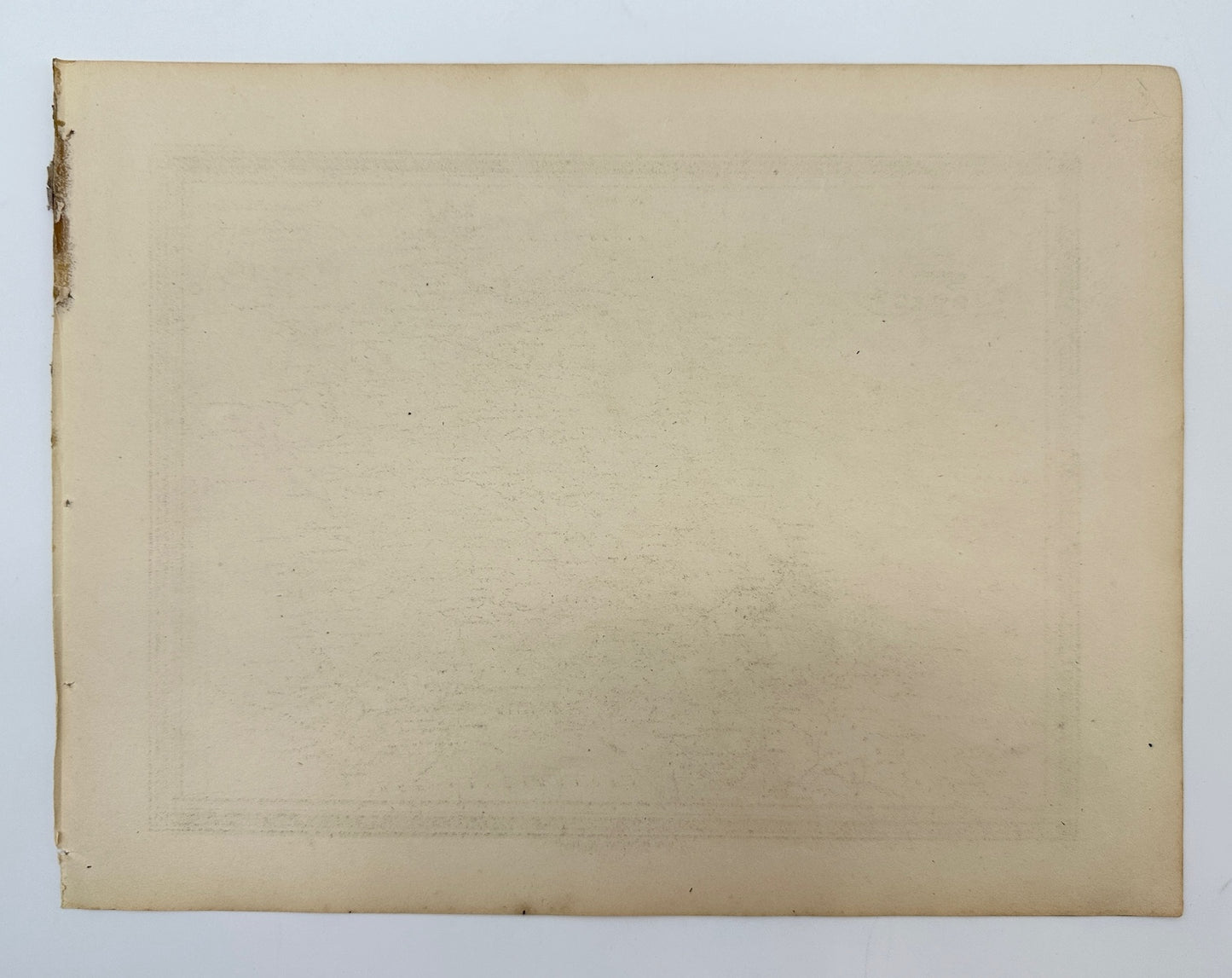 Original Antique Map - Felix Delamarche - Gaul in Roman Provinces - Italy - G3