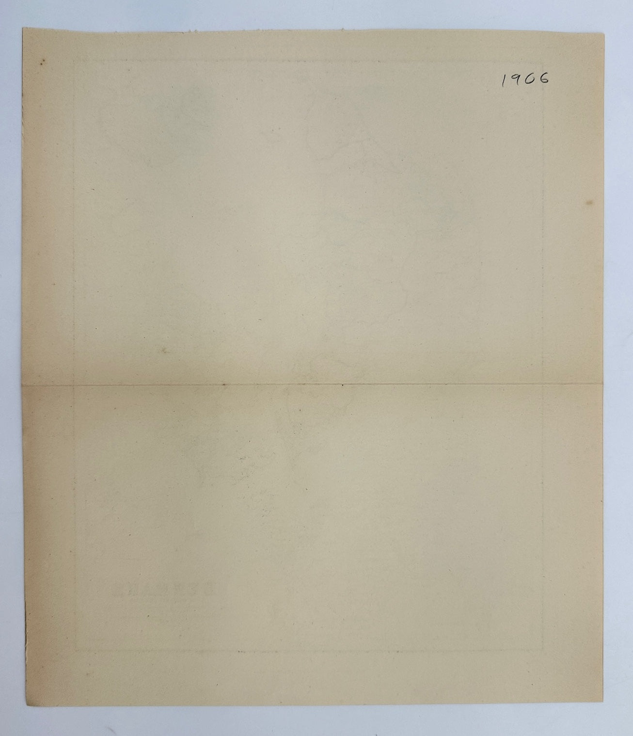 Original Antique Map - John Bartholomew - Denmark - Copenhagen - G3