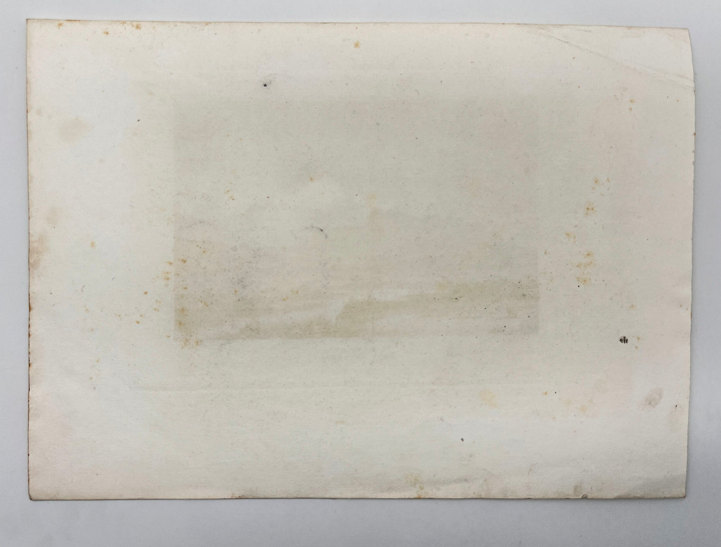 Original Antique Engraving - Karl Reiss - View of Caucasus Mountains - E5