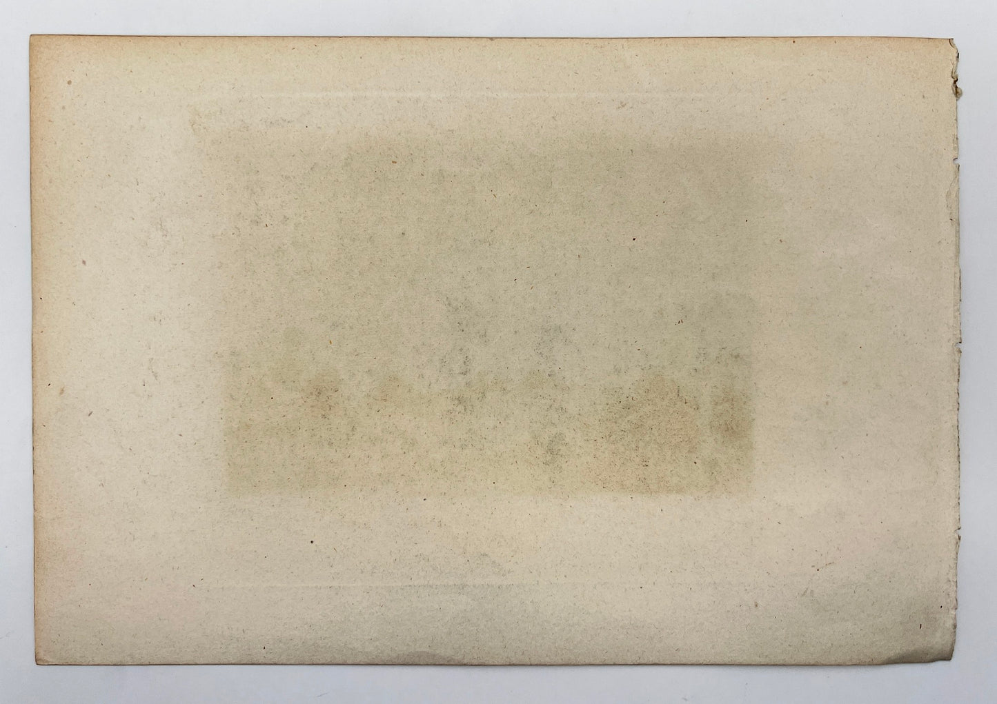 Original Antique Engraving - Karl Reiss - View of Cracau in Germany - E5