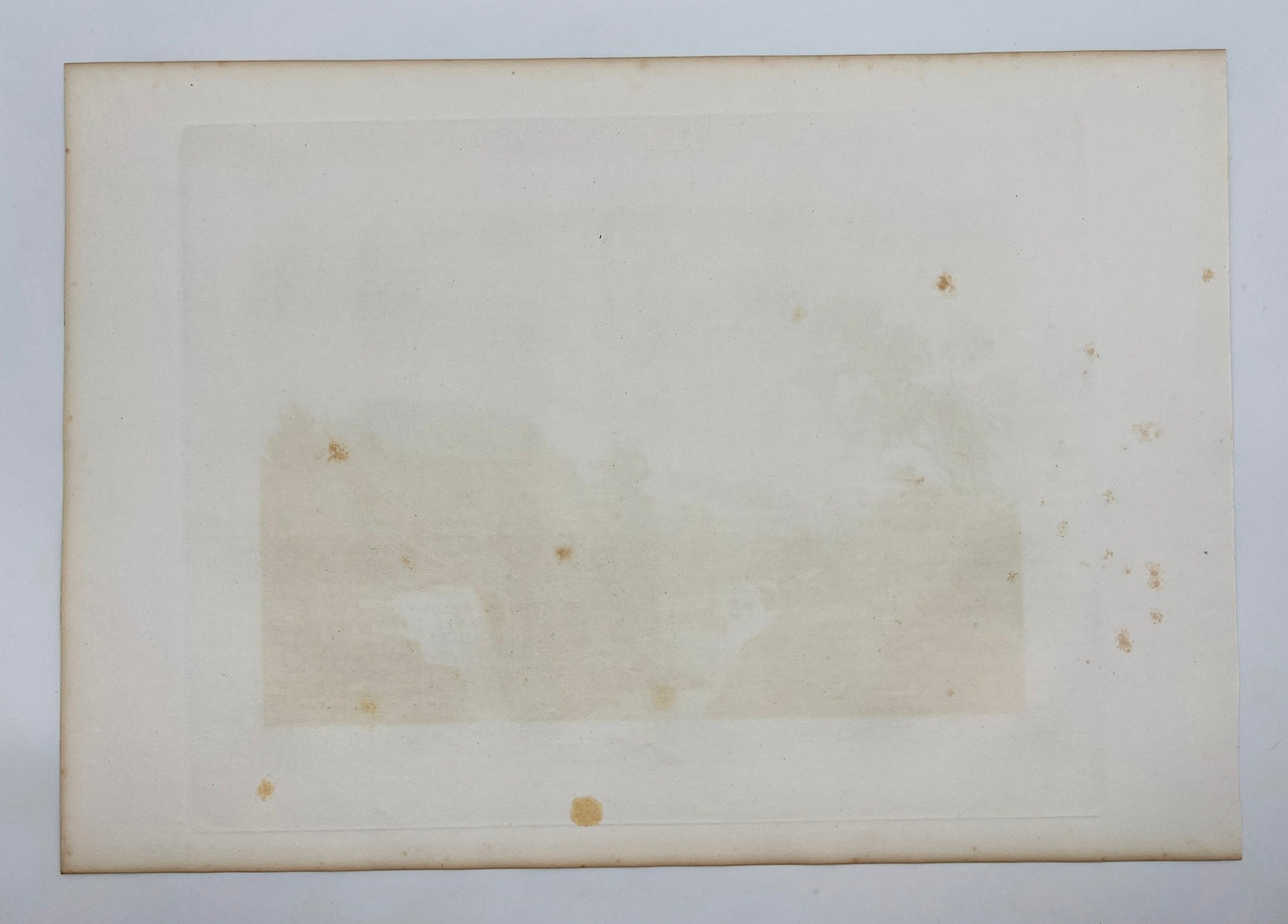 Original Antique Engraving - Ulrik Thersner - View of Stralsnas Sweden - E3