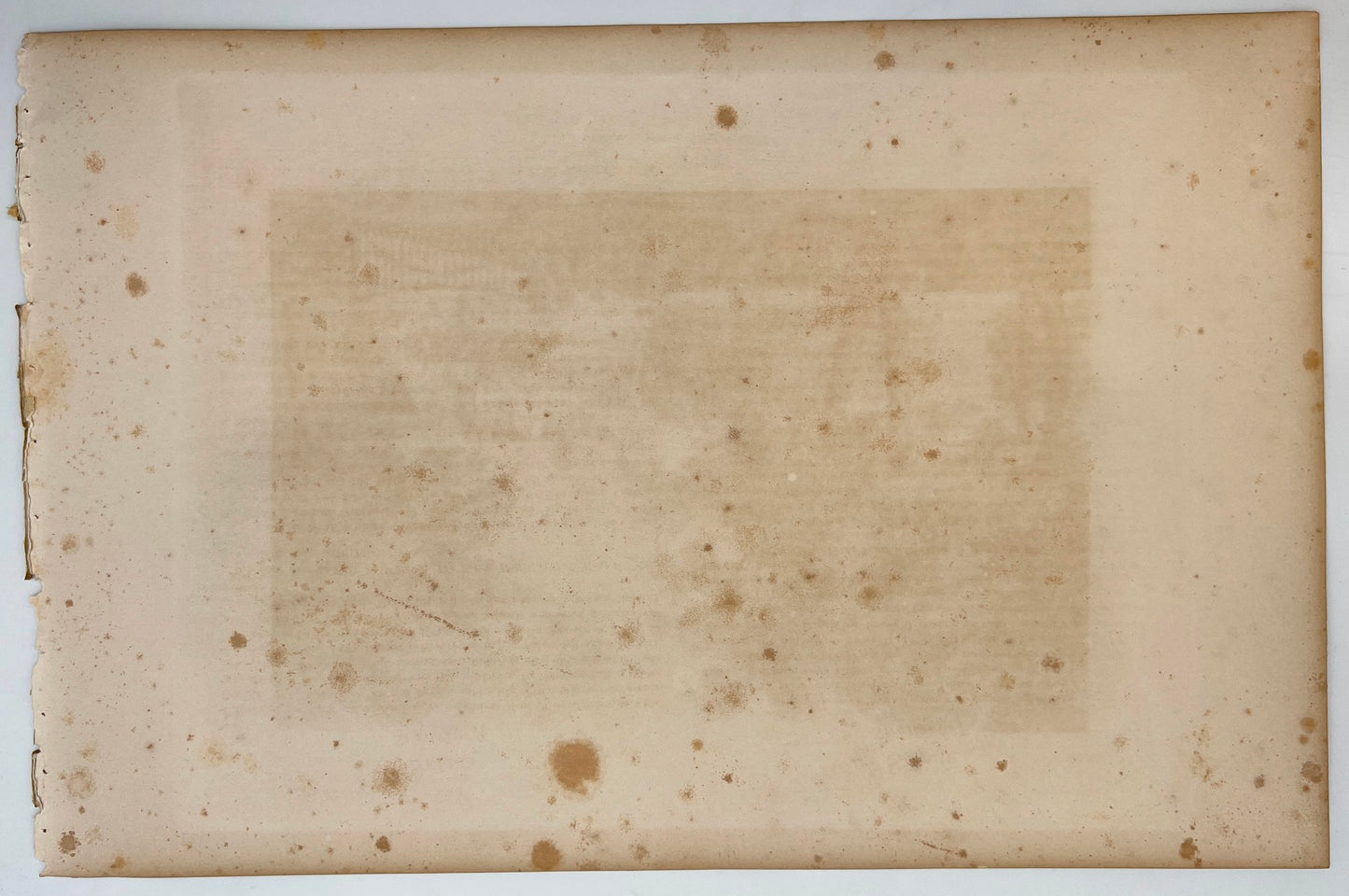 Antique Engraving - Ulrik Thersner - View of Hackeberga Castle in Sweden - E3