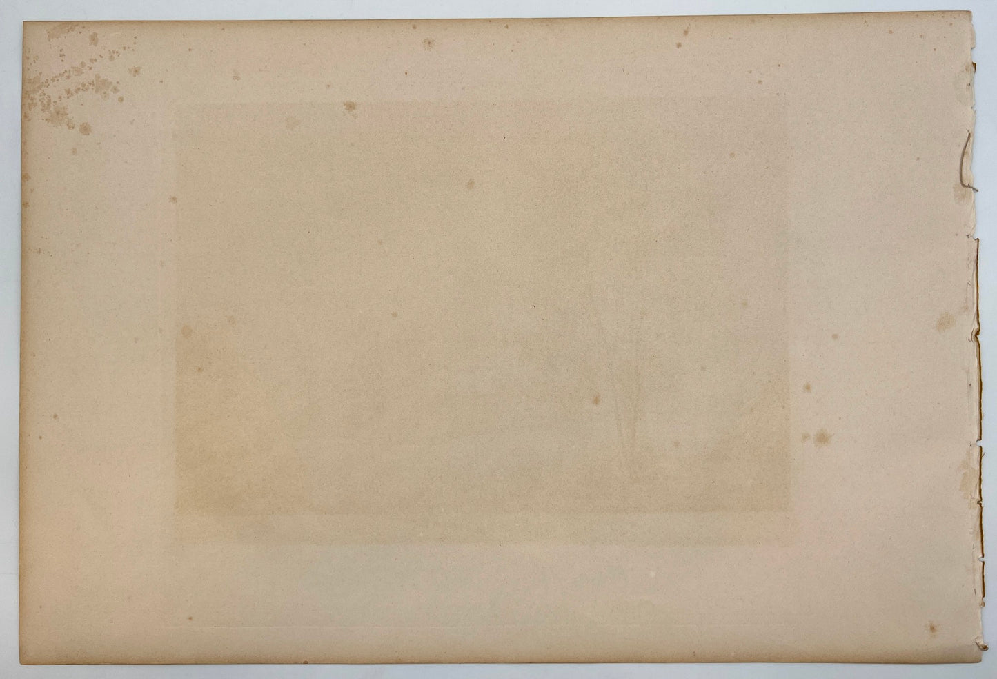 Antique Engraving - Ulrik Thersner - View of Torpa Castle in Sweden - E3