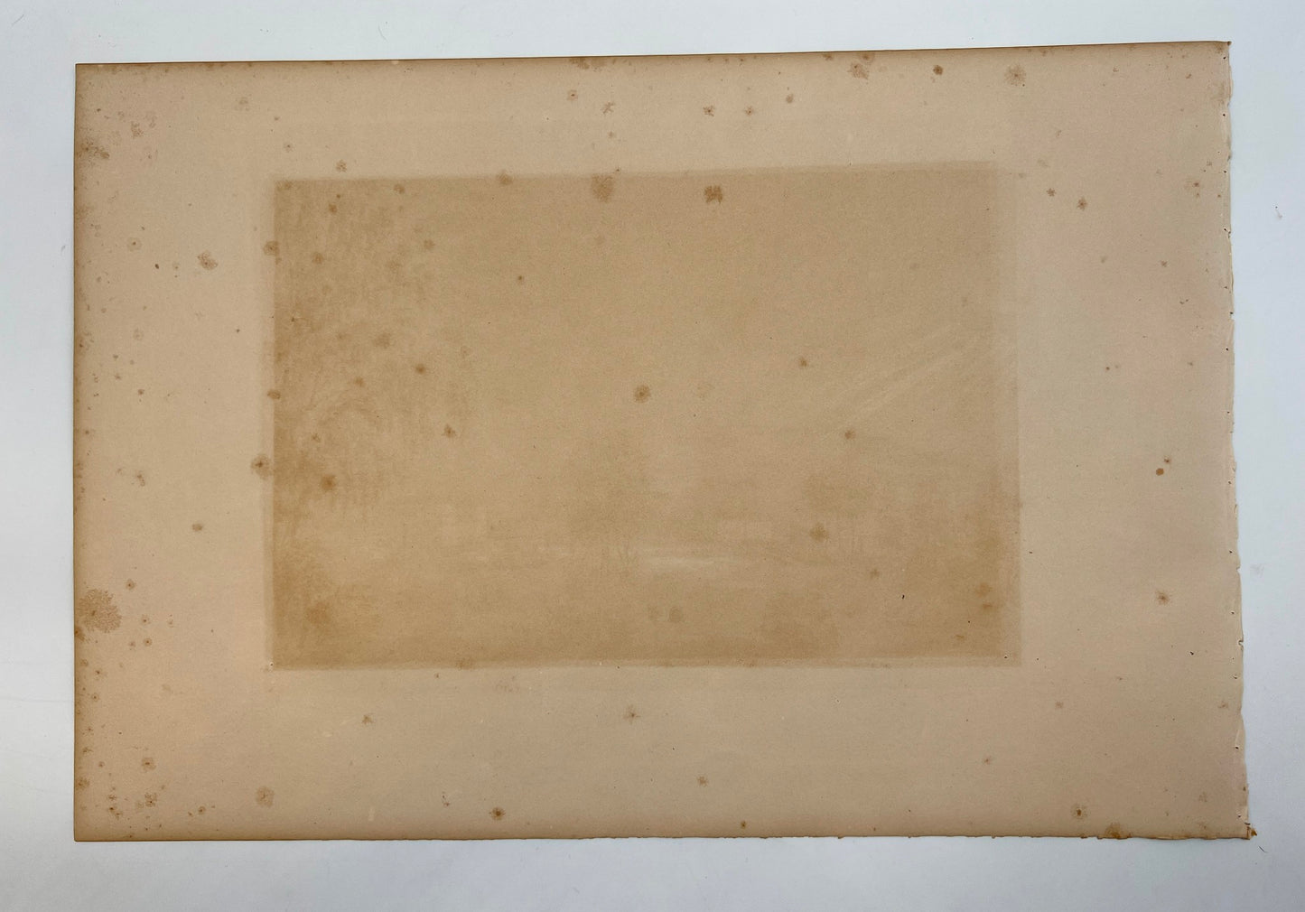 Original Antique Engraving - Ulrik Thersner - View of Huseby Bruk in Sweden - E3