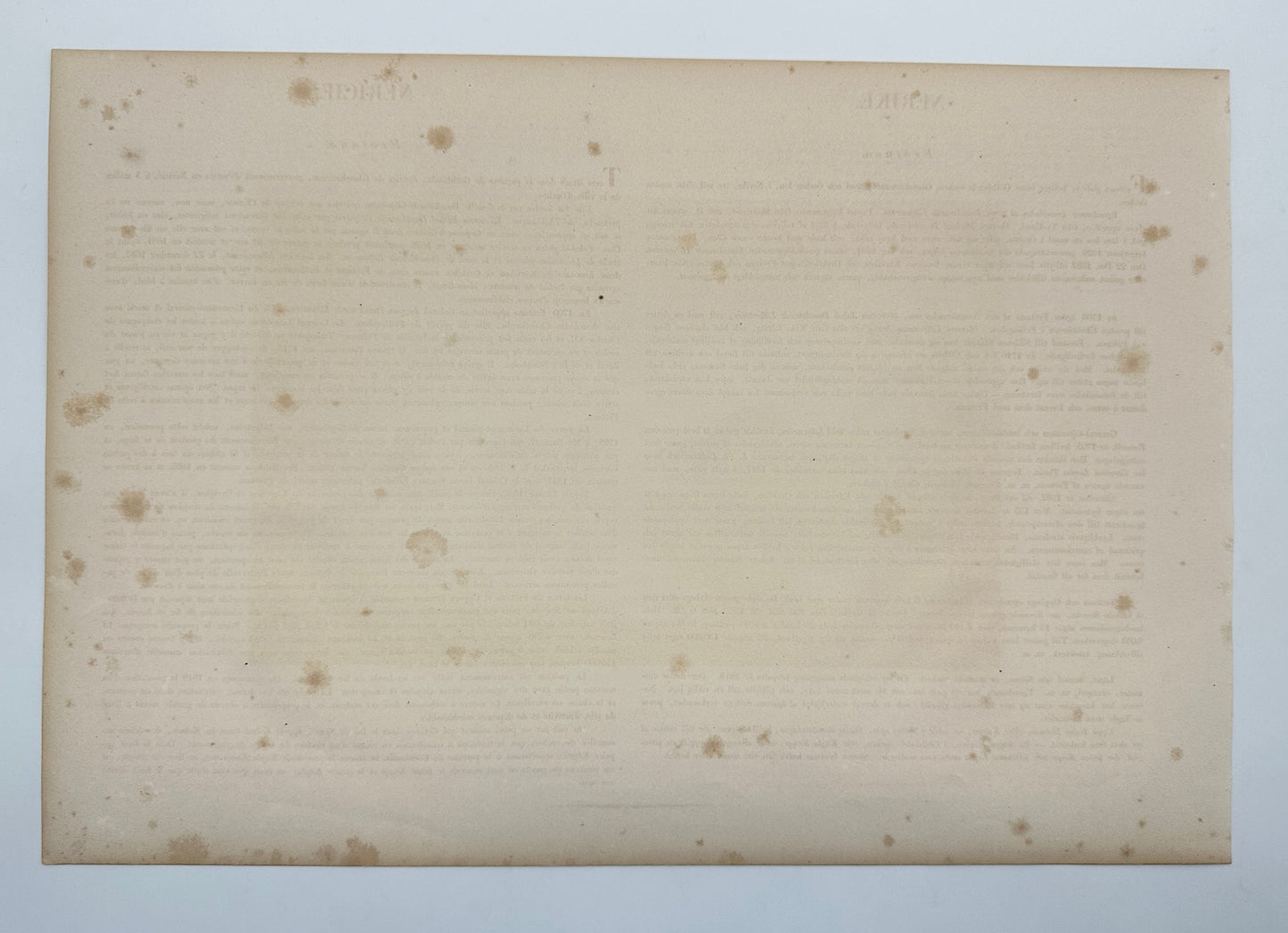 Antique Engraving - Ulrik Thersner - View of Villingsberg Manor in Sweden - E3