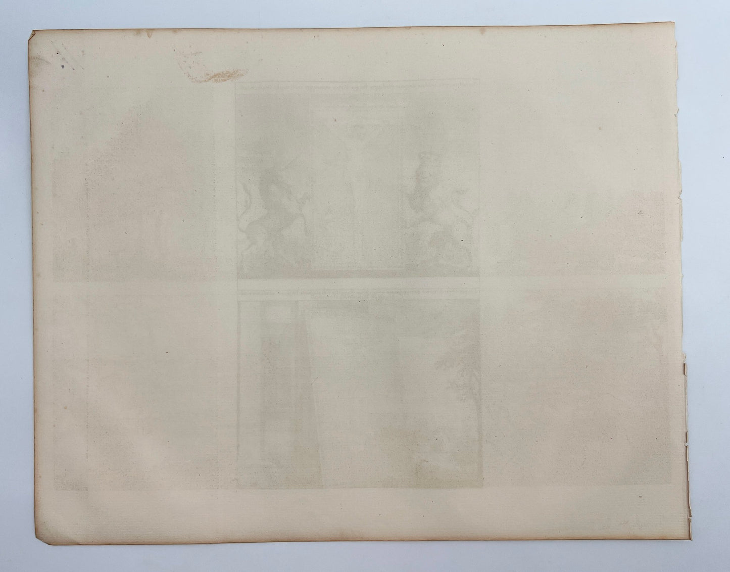 Original Antique Lithograph - Erik Dahlberg - Swedish Iconographic - E1