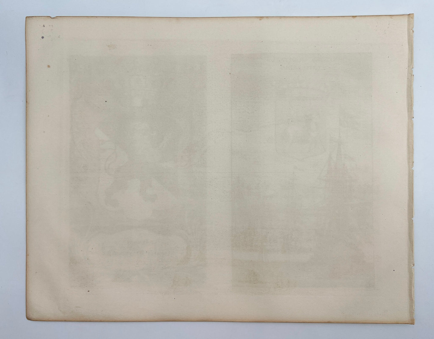 Original Antique Print - Erik Dahlberg - Gotland Västergötland Arms - E1