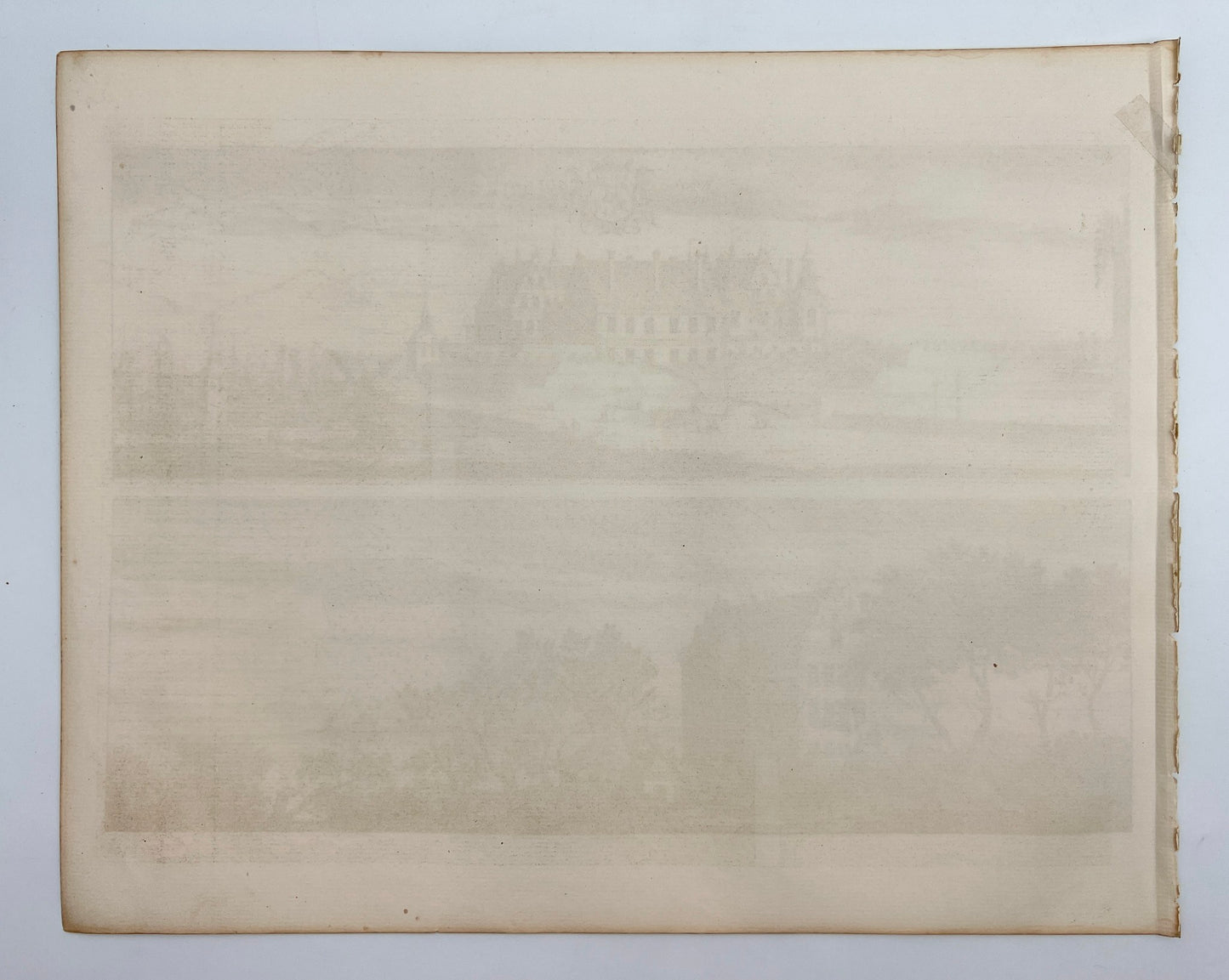 Antique Print - Erik Dahlberg - View of Wisingsborg Castle in Sweden - E1