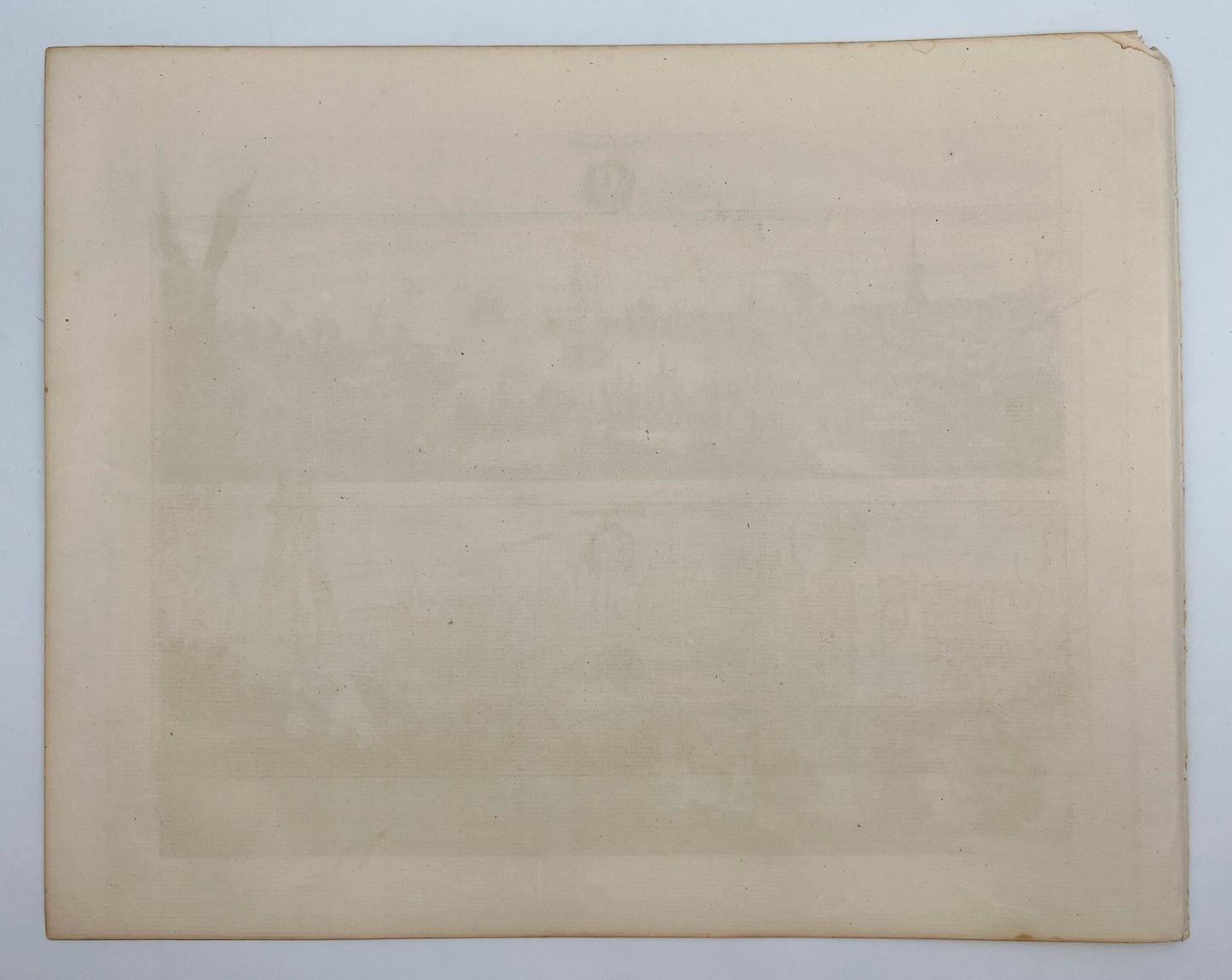 Original Antique Print - Erik Dahlberg - View of Öregrund in Sweden - E1