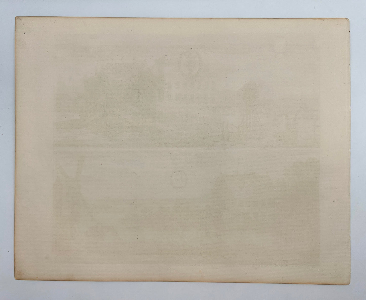 Original Antique Print - Erik Dahlberg - View of Kersö - Sweden - E1