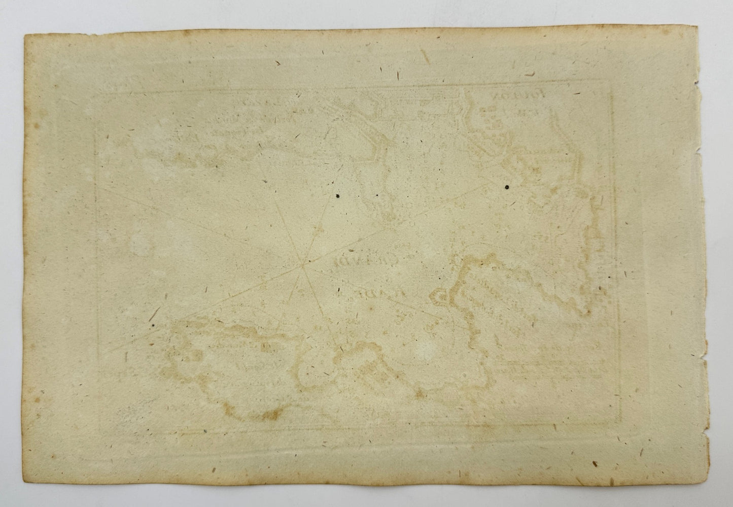 Antique Map - Bays of Brusc and Bandol near Marseilles - France - F5