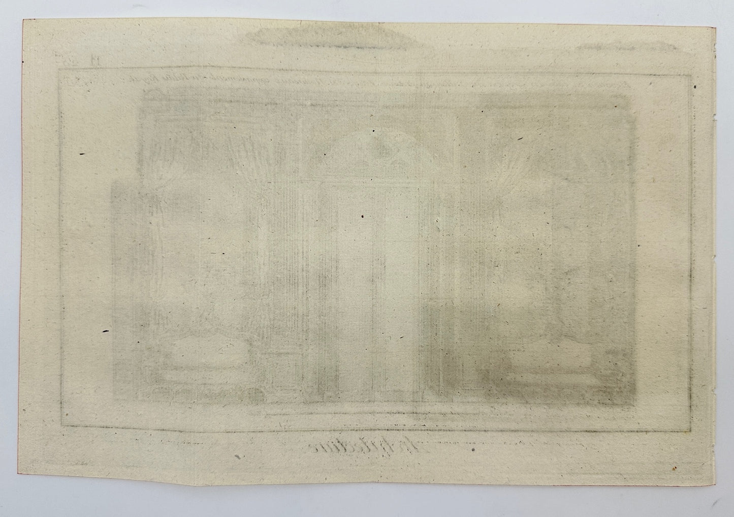 Antique Print - Bernard - Palais-Royal rooms for the Duchess of Orléans - C2