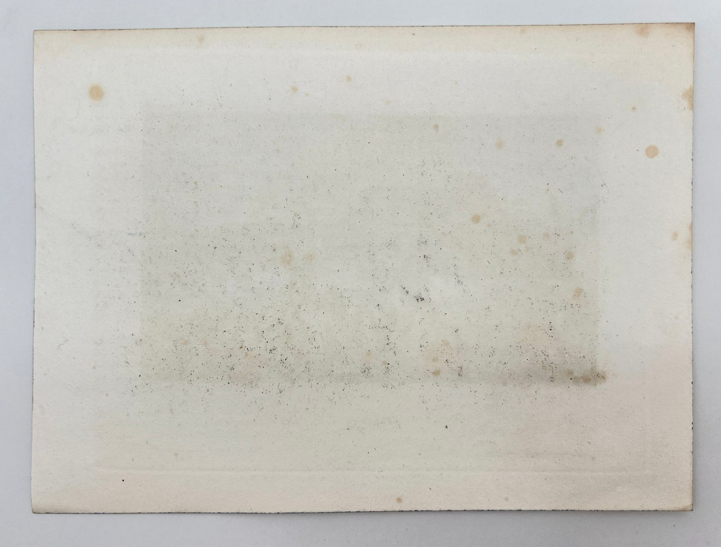 Antique Engraving - Karl Reiss - View of the city of Corinth in Greece - E5