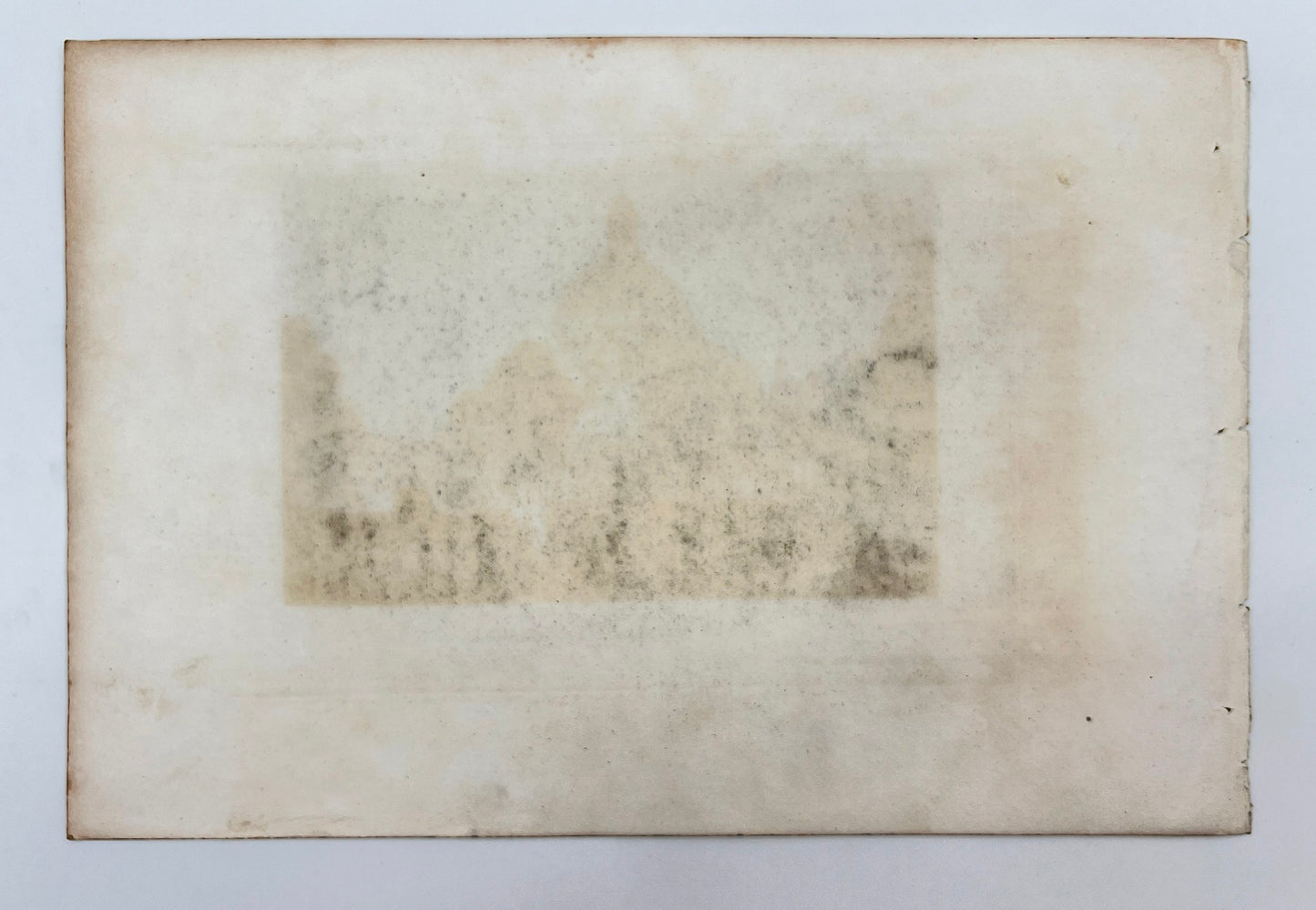 Original Antique Engraving - Karl Reiss - View from the Cingel in Amsterdam - E5