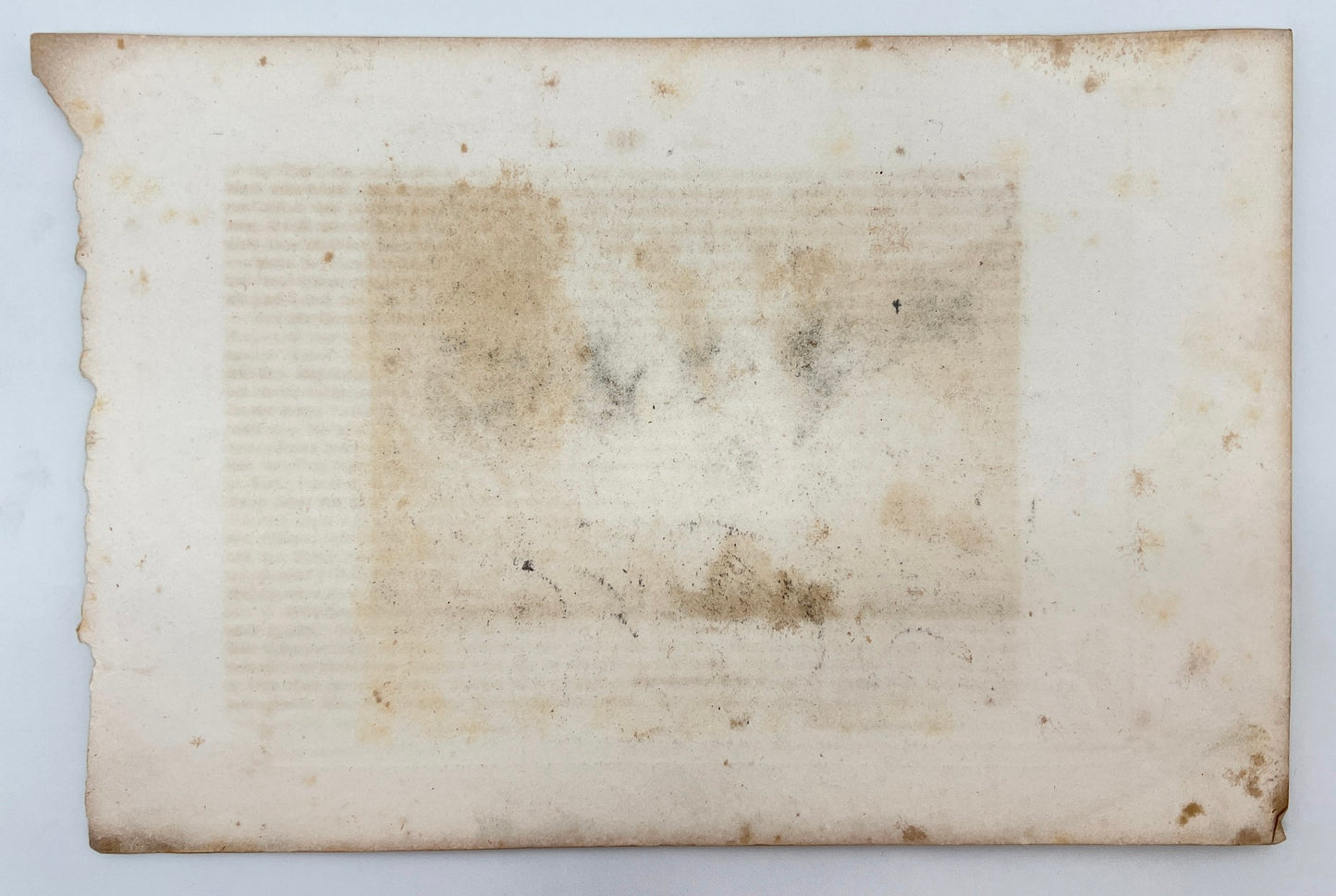 Original Antique Engraving - Karl Reiss - Waterfall at Puppanassum - E5