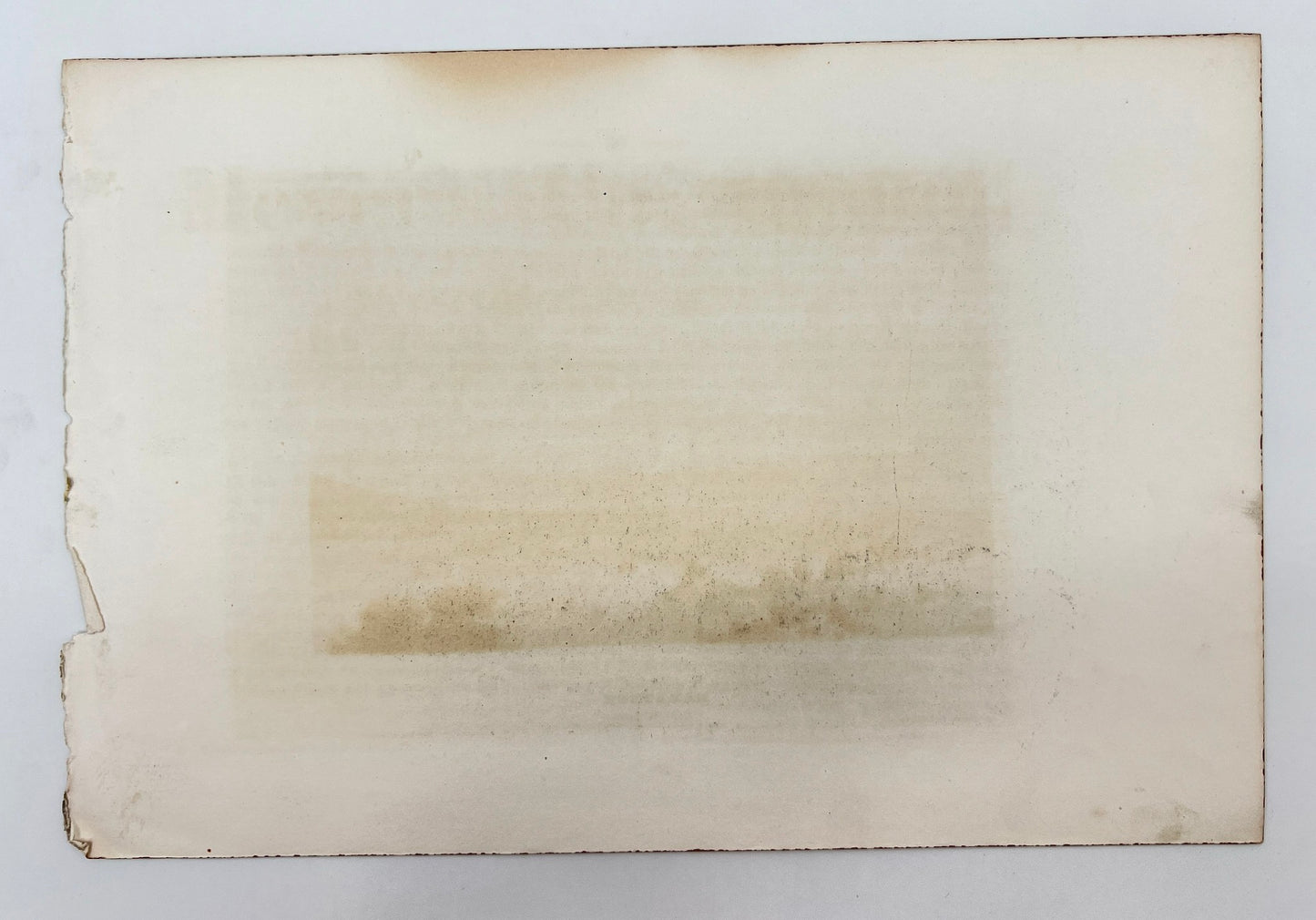 Antique Engraving - Karl Reiss - View of the City of Marathon in Greece - E5