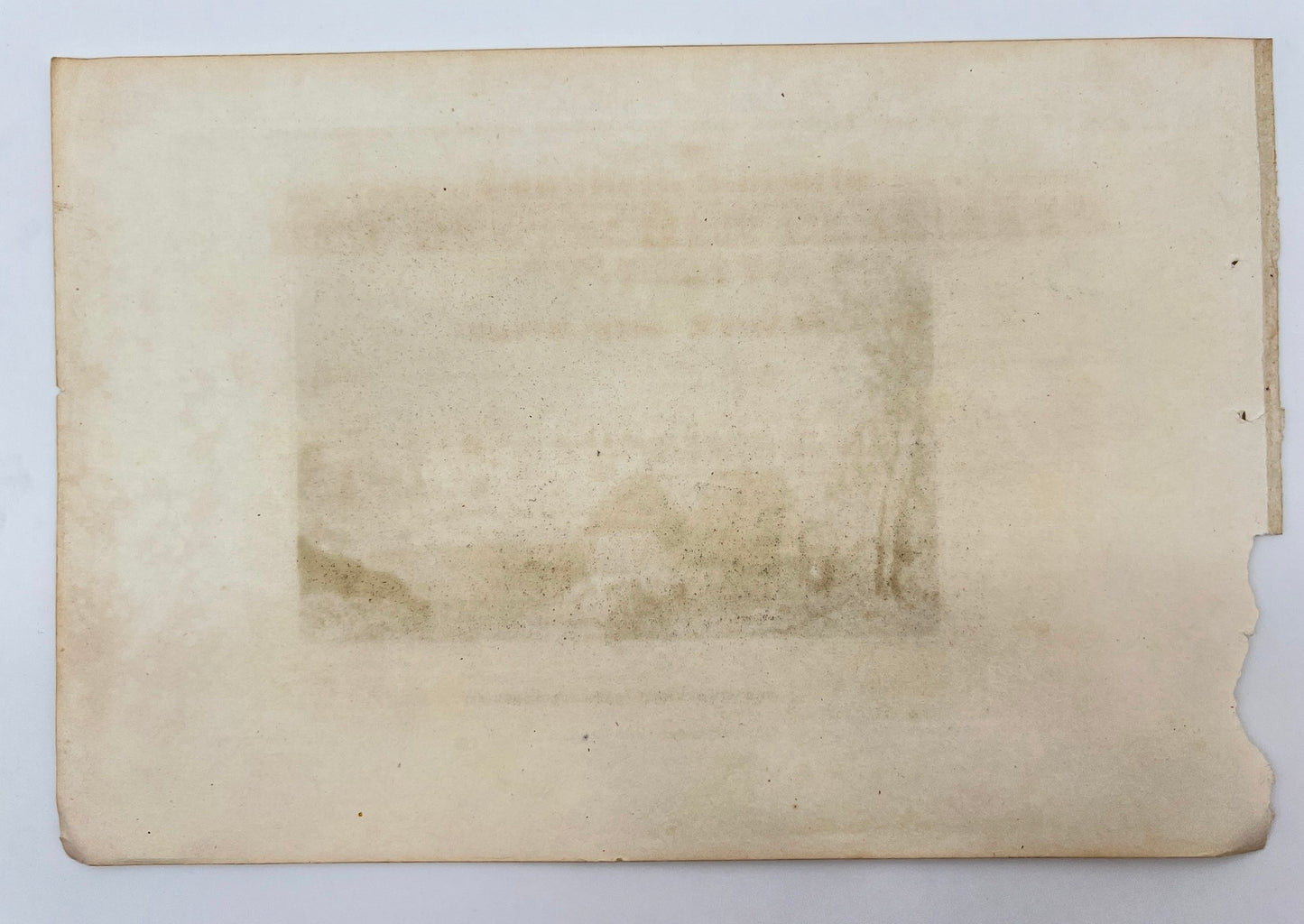 Original Antique Engraving - Karl Reiss - The Sergius Monastery in Troitsk - E5