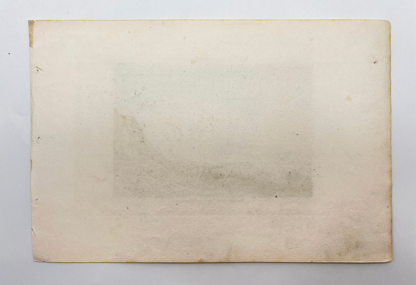 Antique Engraving - Karl Reiss - View from Mount Carmel - Israel - E5