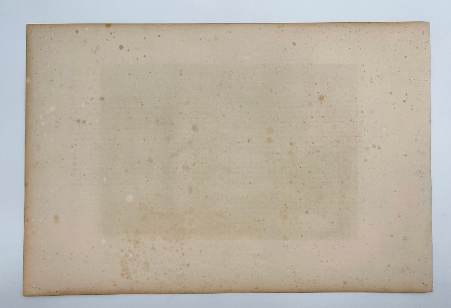 Antique Engraving - Ulrik Thersner - View of Kloster Oesede Castle - E3