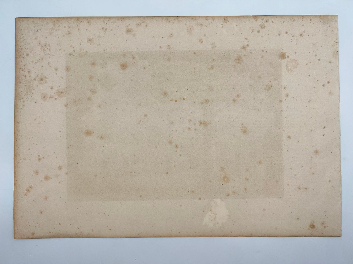 Antique Engraving - Ulrik Thersner - View of Kronoberg's Ruin in Sweden - E3