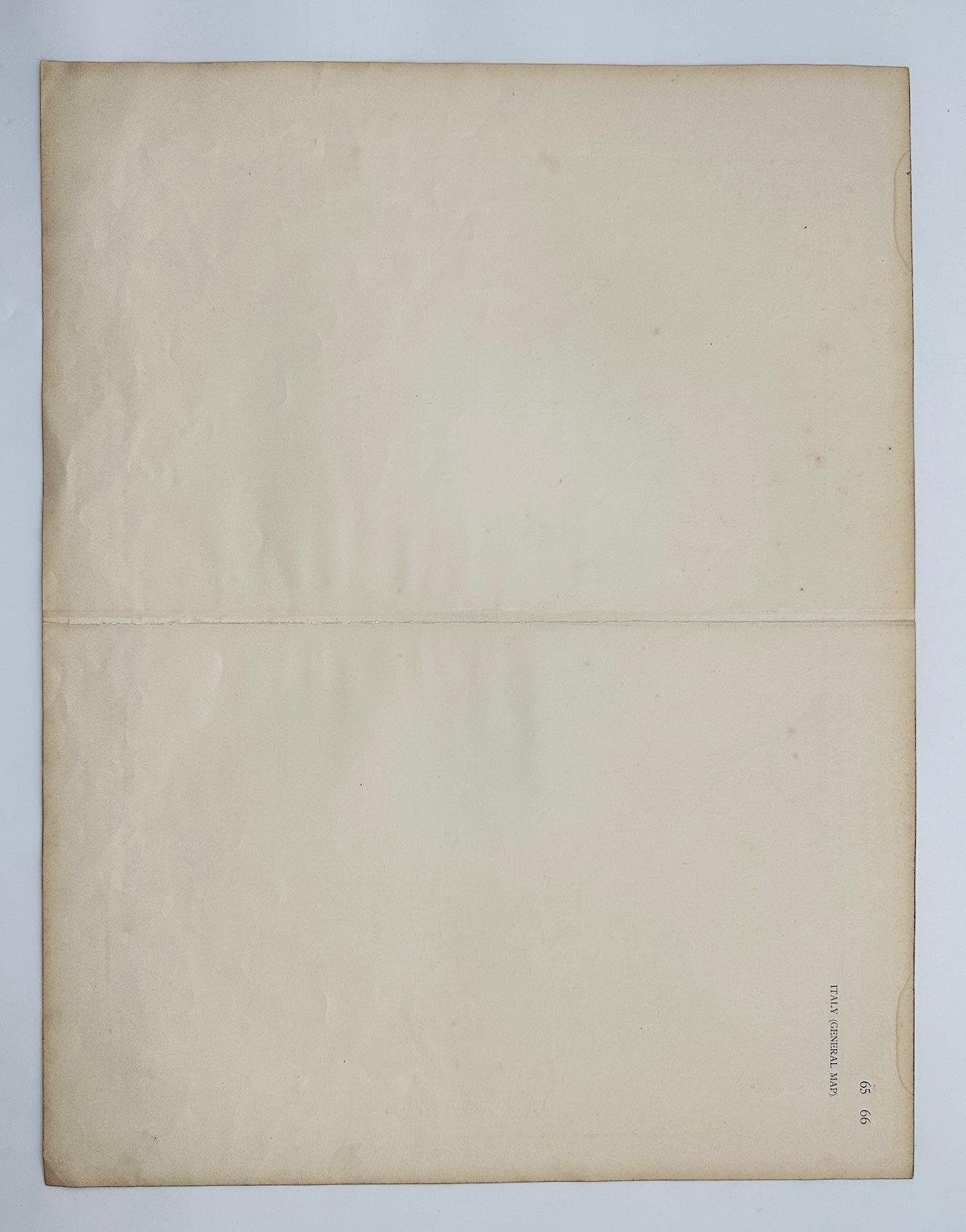 Antique Map - John Bartholomew - Italy, General Map - Venice - Rome - G3