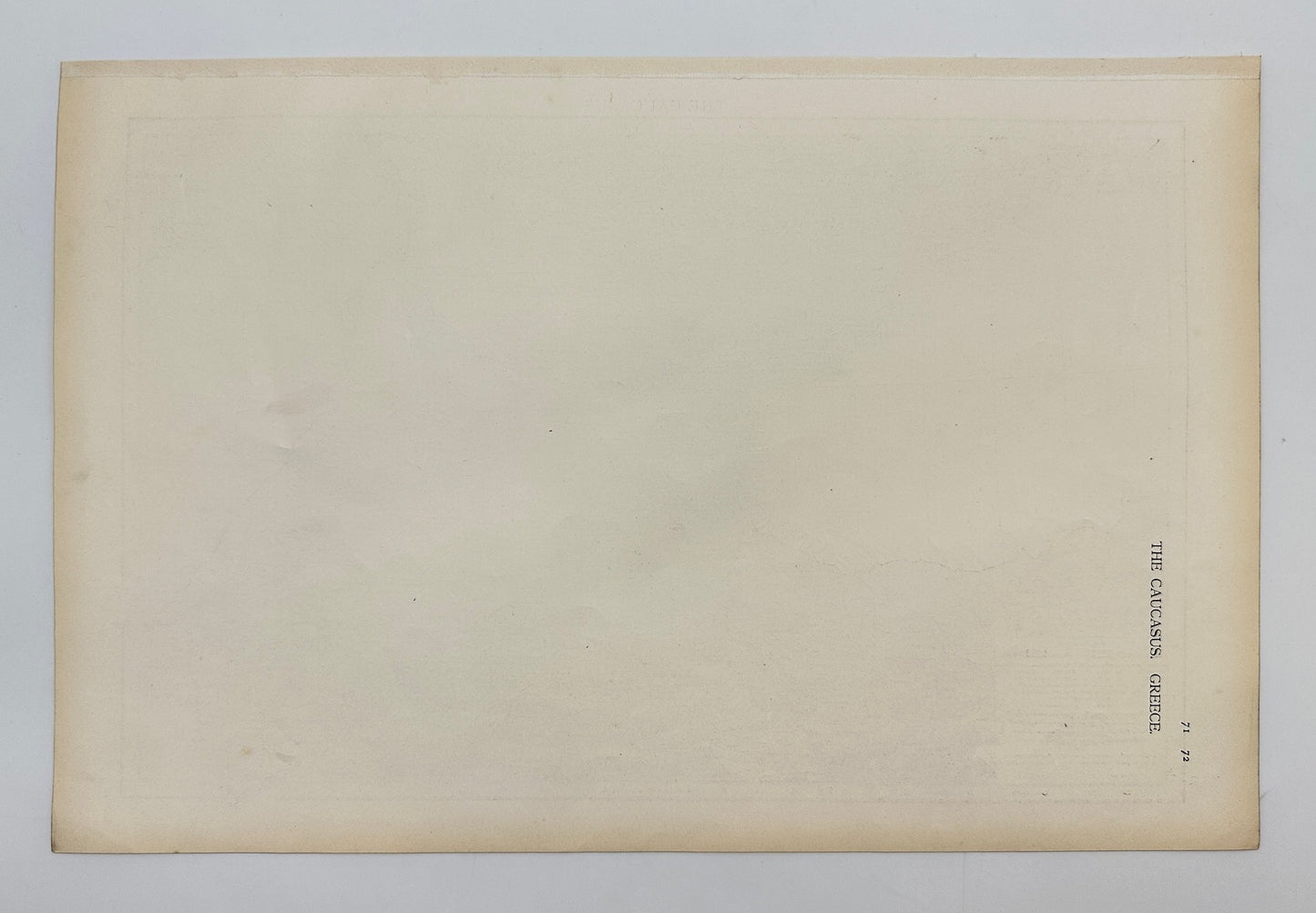 Original Antique Map - Richard Andree - The Caucasus - Tbilisi - Black Sea - G3