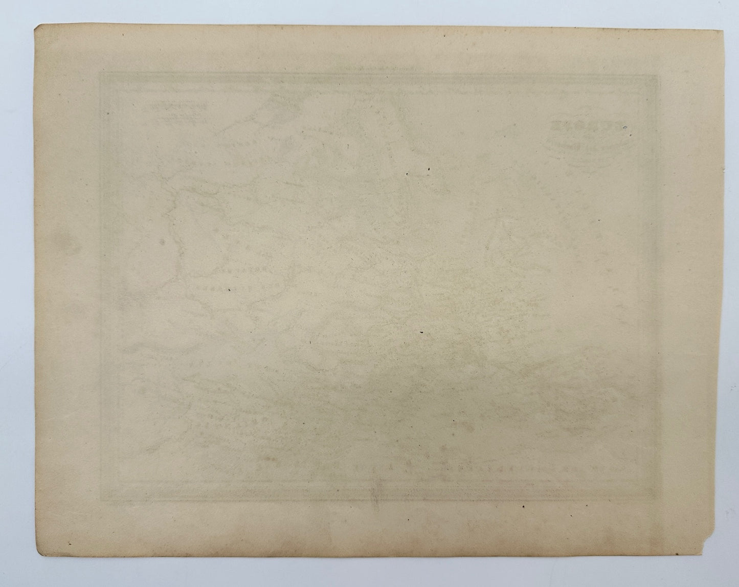 Original Antique Map - Felix Delamarche - Europe - Slavs - Pontus Euxine - G3