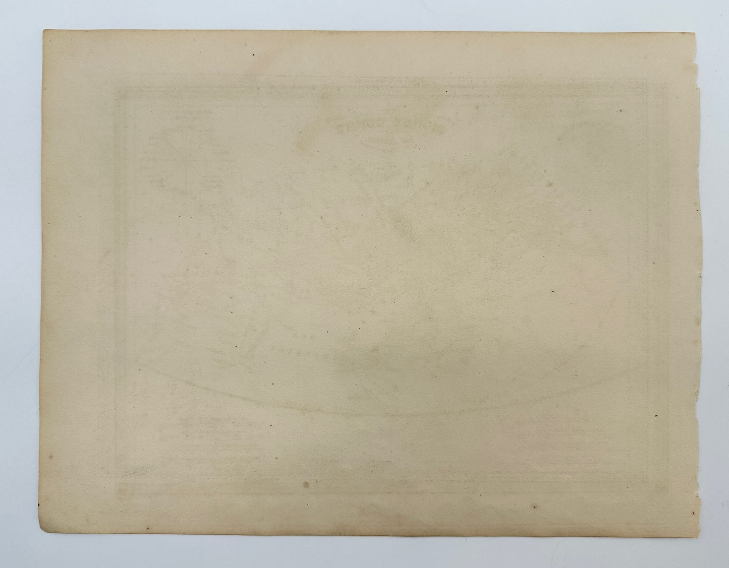 Original Antique Map - Felix Delamarche - World Known to the Ancients - G3